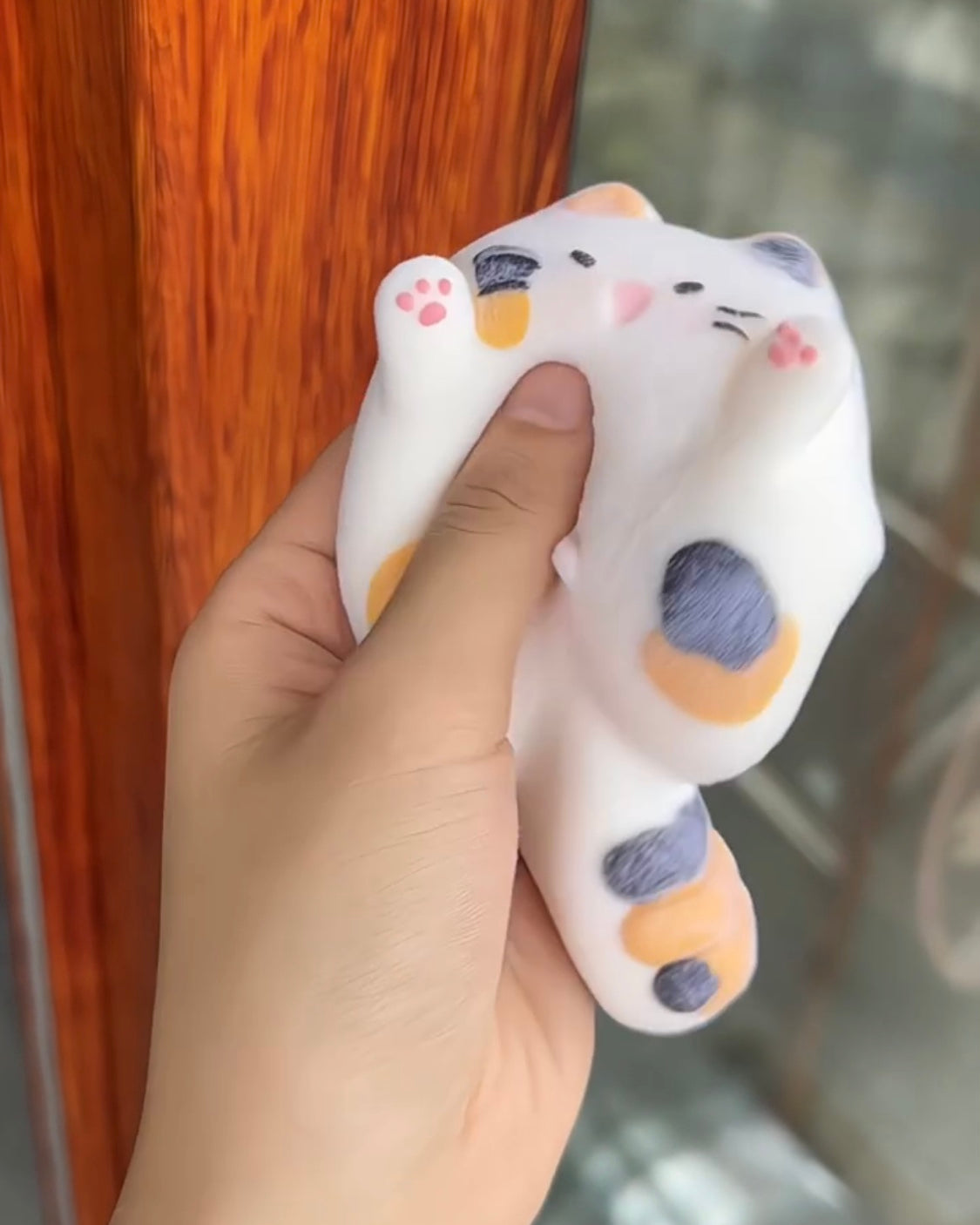 Calico Cat Squishy Stress Relief Decompression Toy