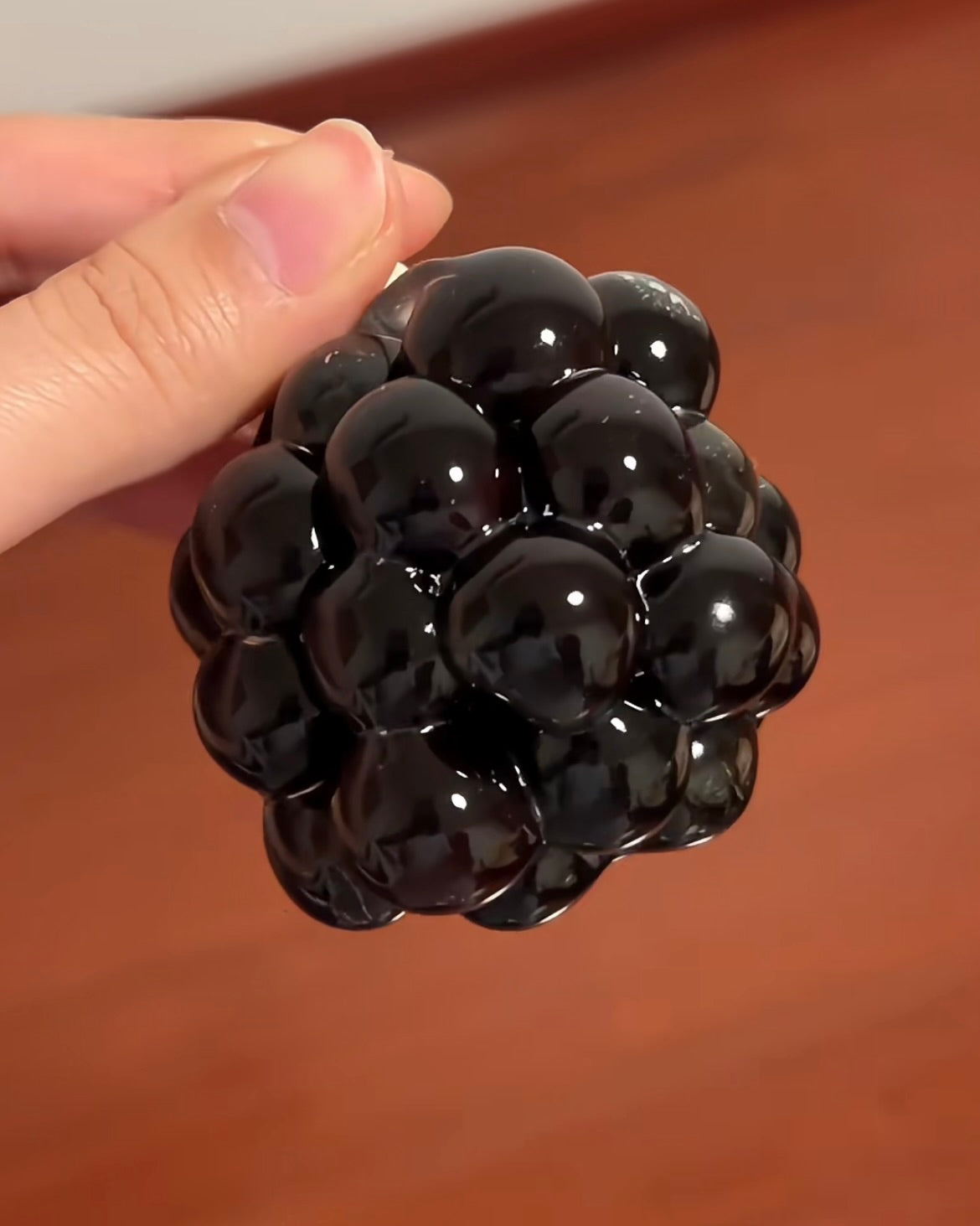 Stress Ball Glass Beads Filling Squishy Stress Relief Decompression Toy