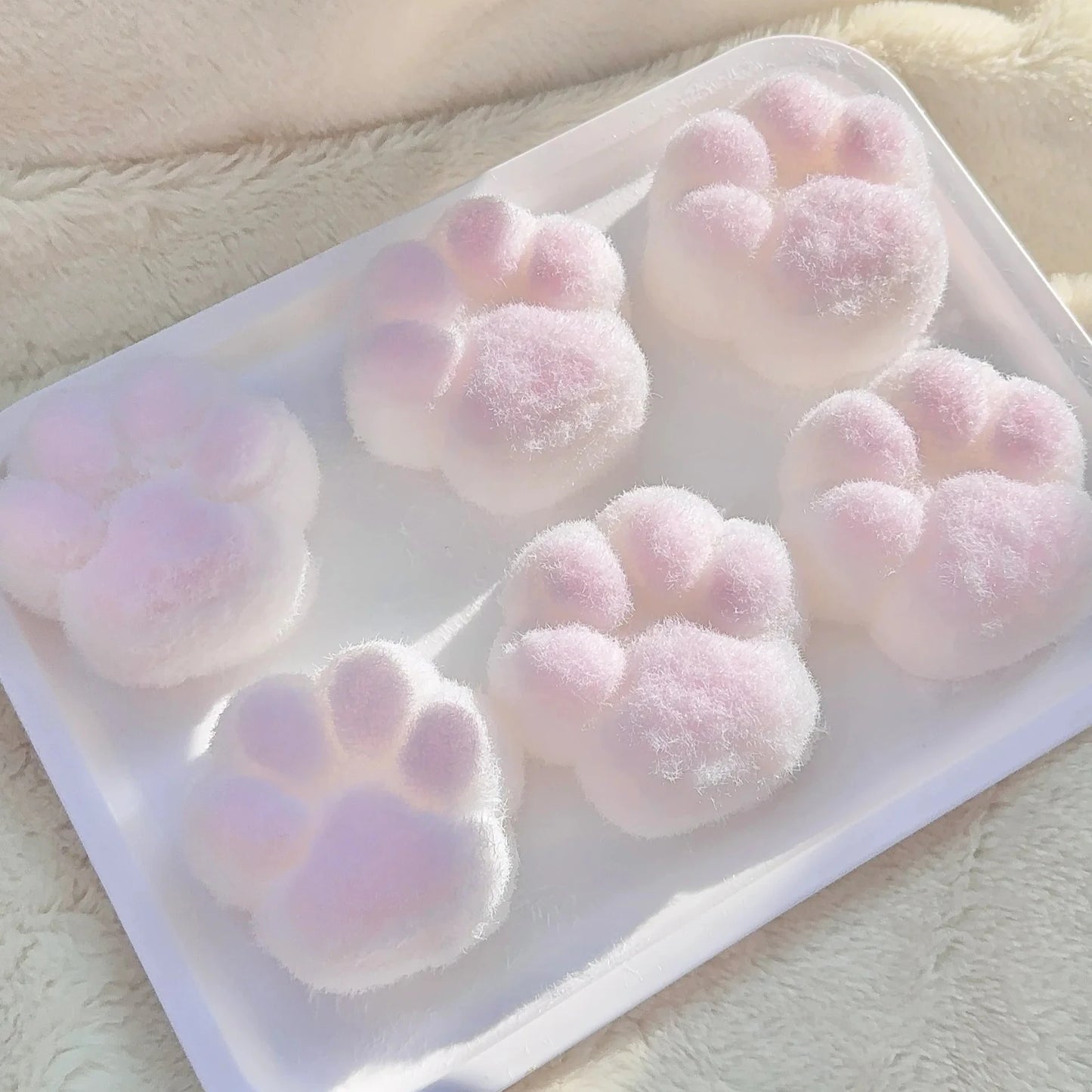 Squishy Kitty Paw Stress Relief Decompression Toy