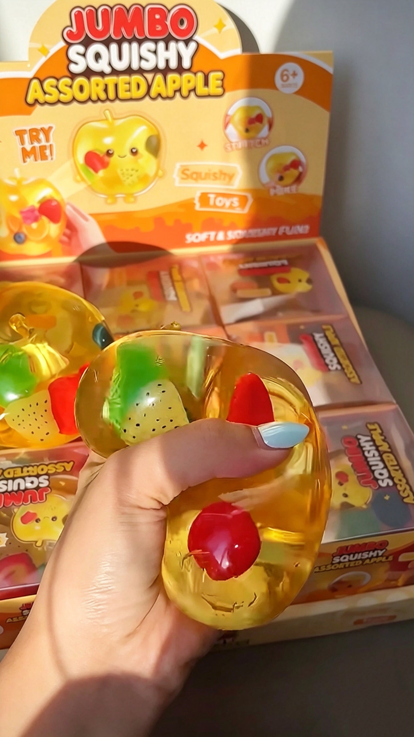Jumbo Vaseline Apple Stress Ball Squishy