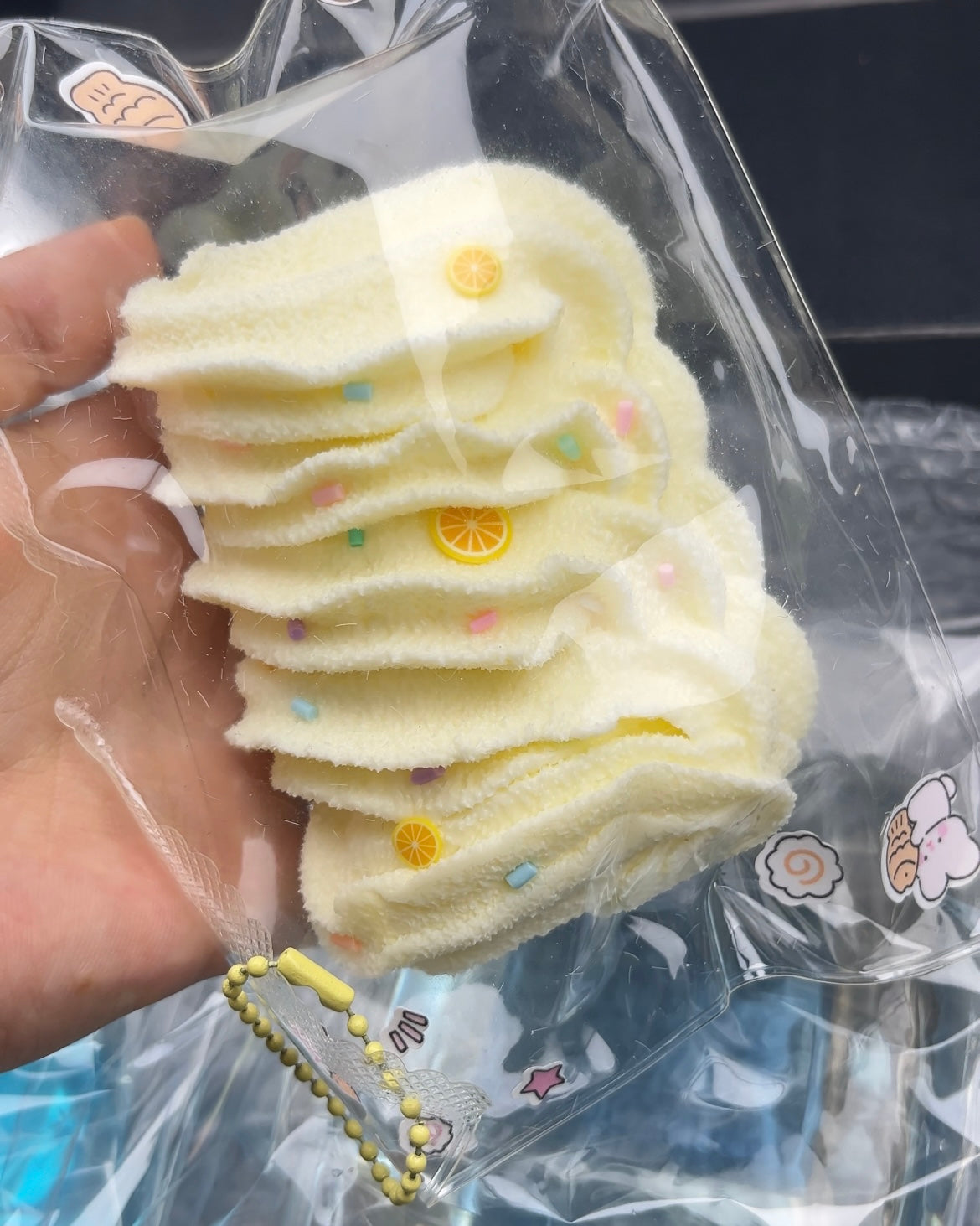 Cream Squishy Stress Relief Decompression Toy