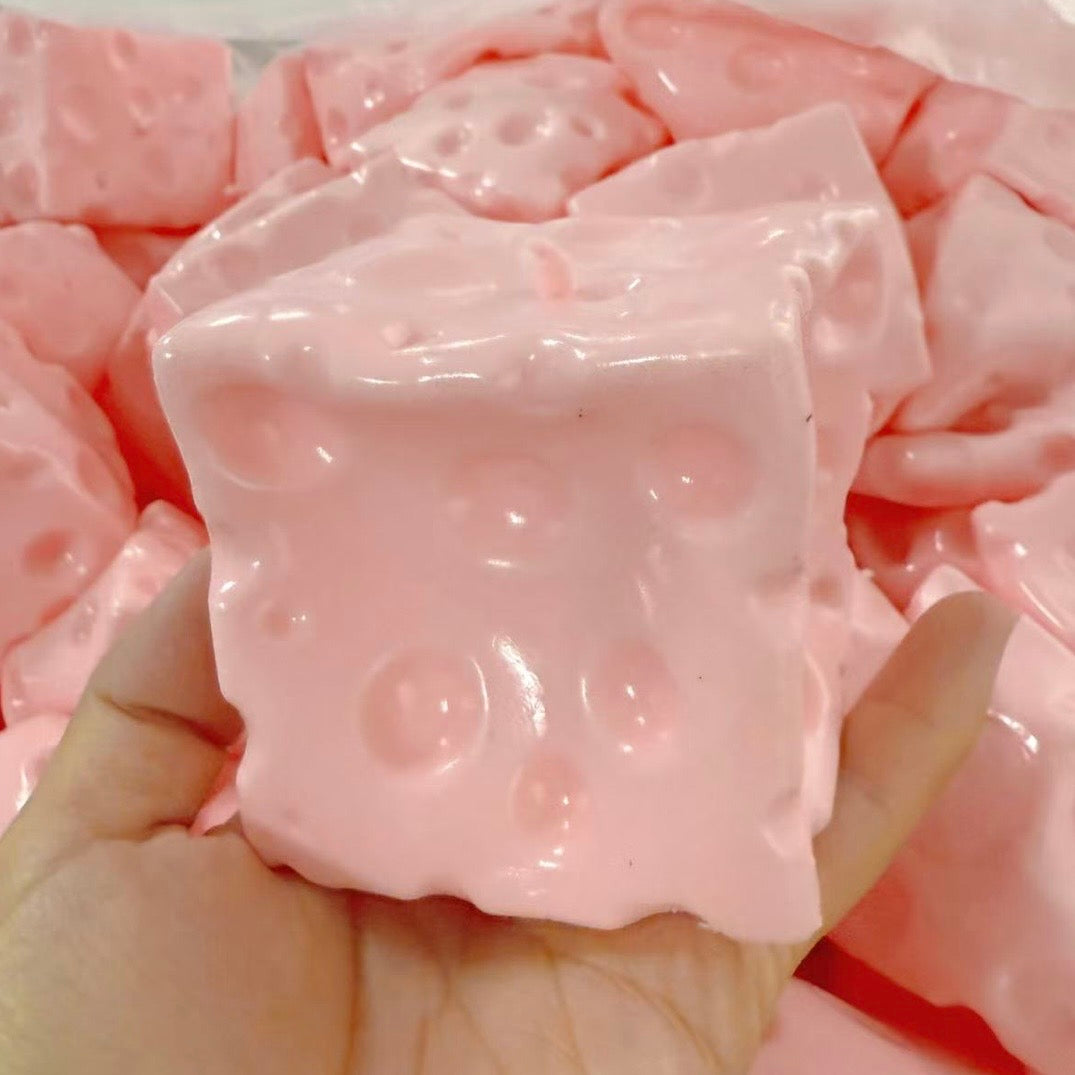 7cm Jumbo Cheese Stress Ball Skin