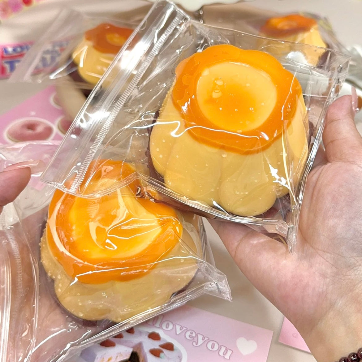 Pudding Squishy Stress Relief Decompression Toy