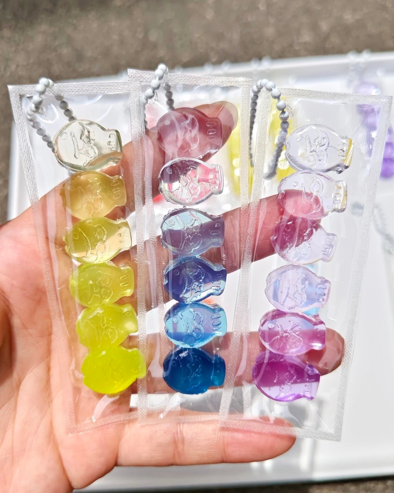 Translucent Taiyaky Squishy Stress Relief Decompression Toy