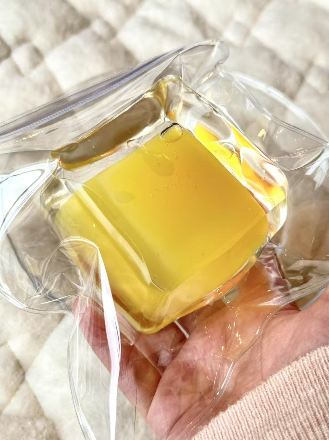 Transparent Cube Squishy Stress Relief Decompression Toy