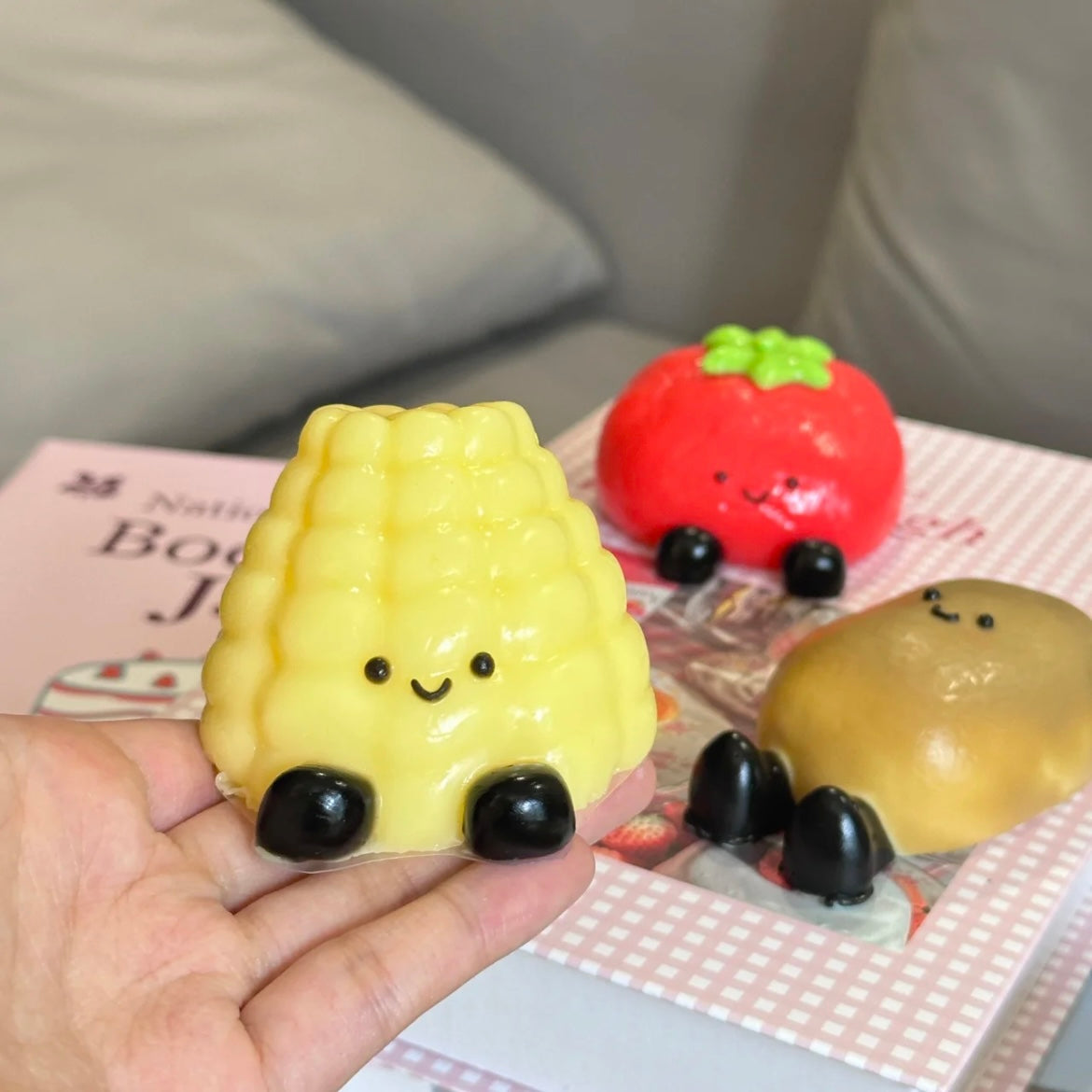 JC Corn JC Tomato Mold Silicone Squishy Mold