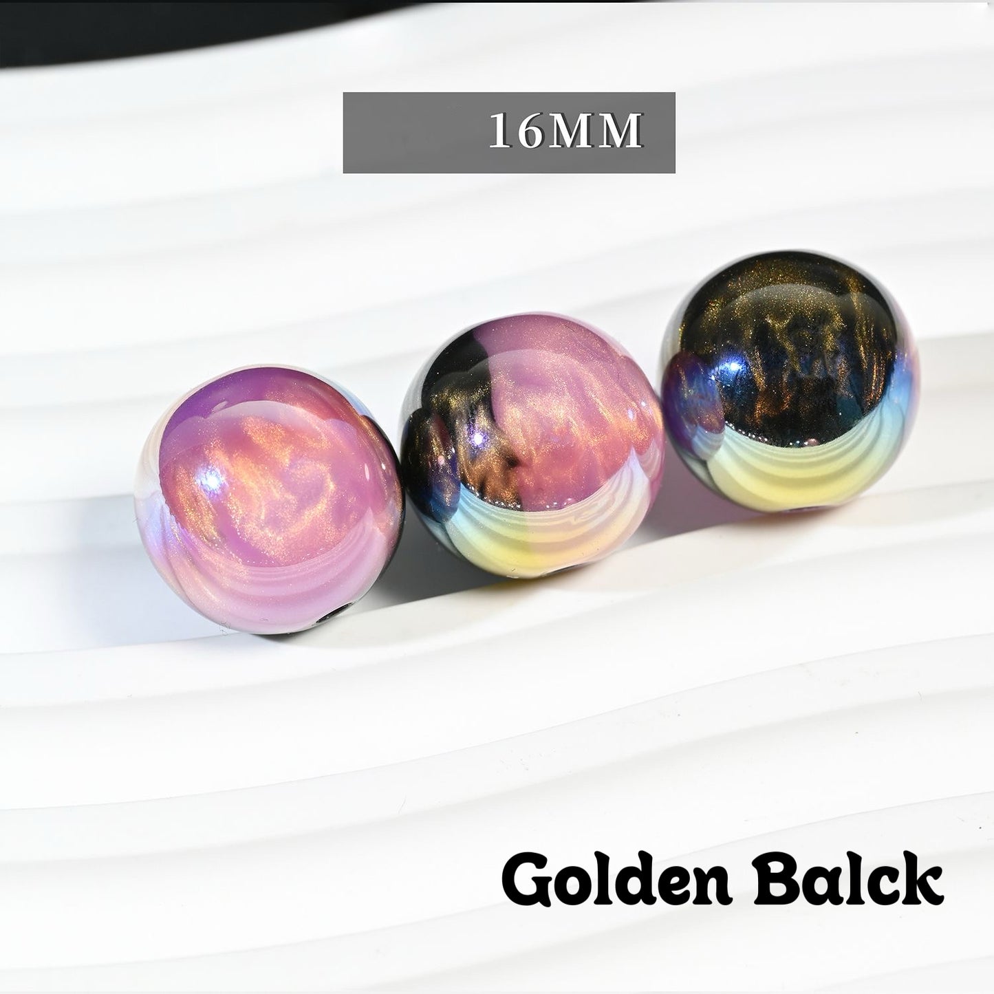 20 Cloud Round Beads for Handmade Crafts Bracelets Necklace Squishy Dolls Yarn Art