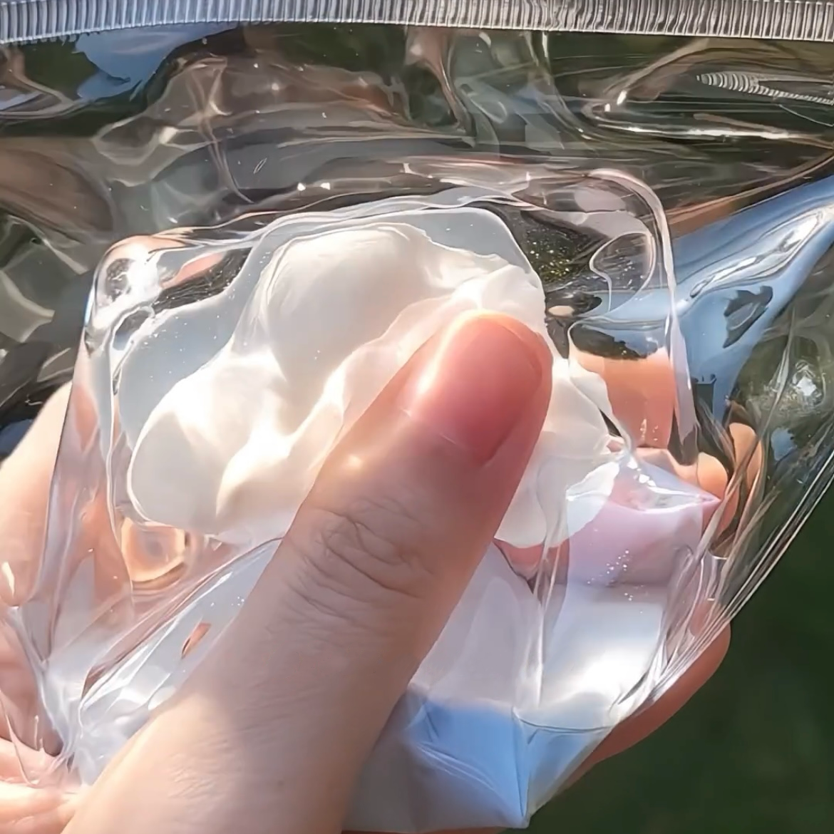 Transparent Cabbele Squishy Stress Relief Decompression Toy