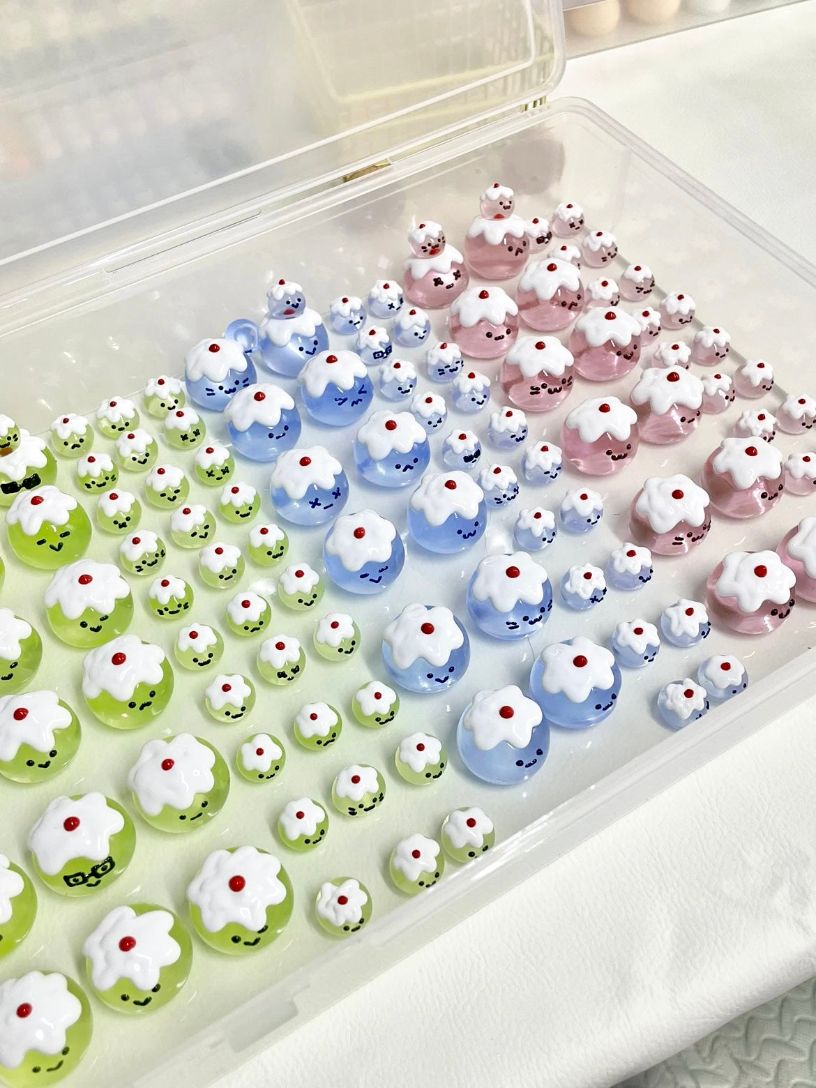 Transparent Cream Balls Squishy Stress Relief Decompression Toy