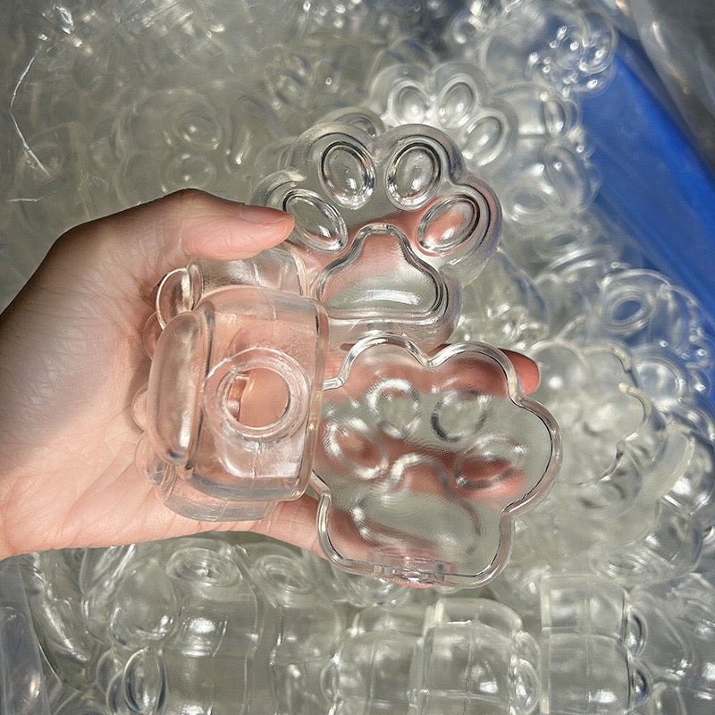 Transparent Cat Paw Stress Ball Skin 5.5cm
