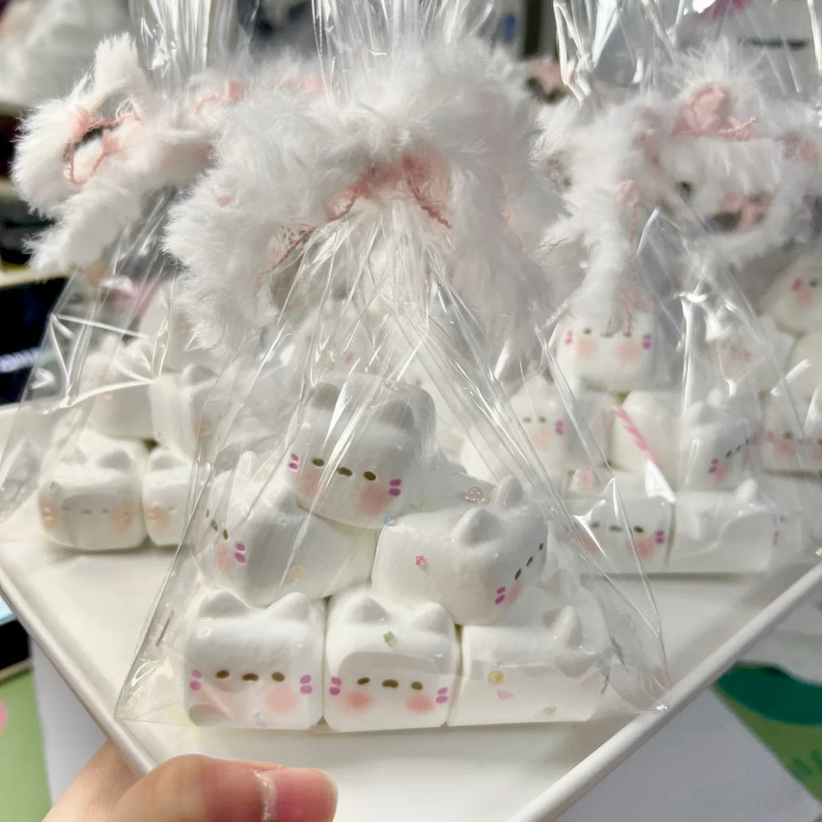 Kitty Marshmallow Bundle Squishy Stress Relief Decompression Toy