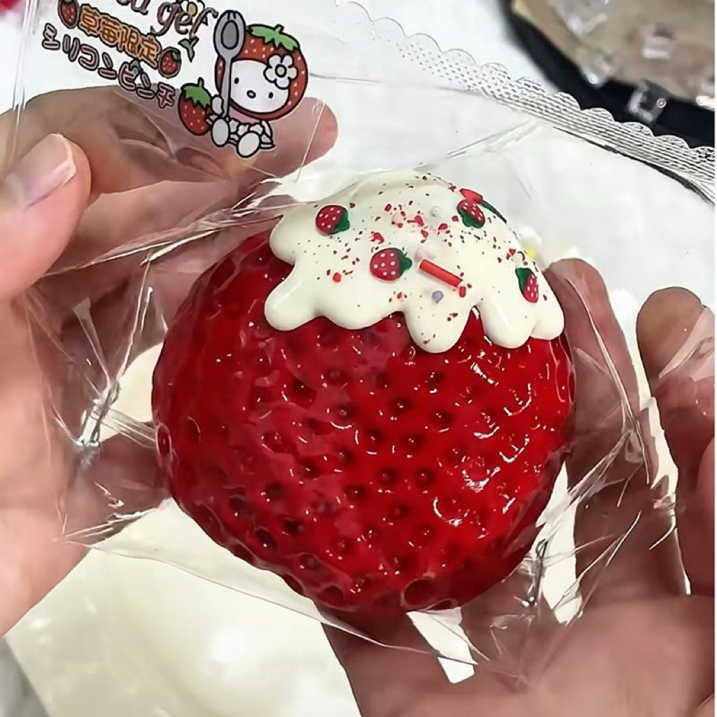 Big Strawberry Silicone Molds