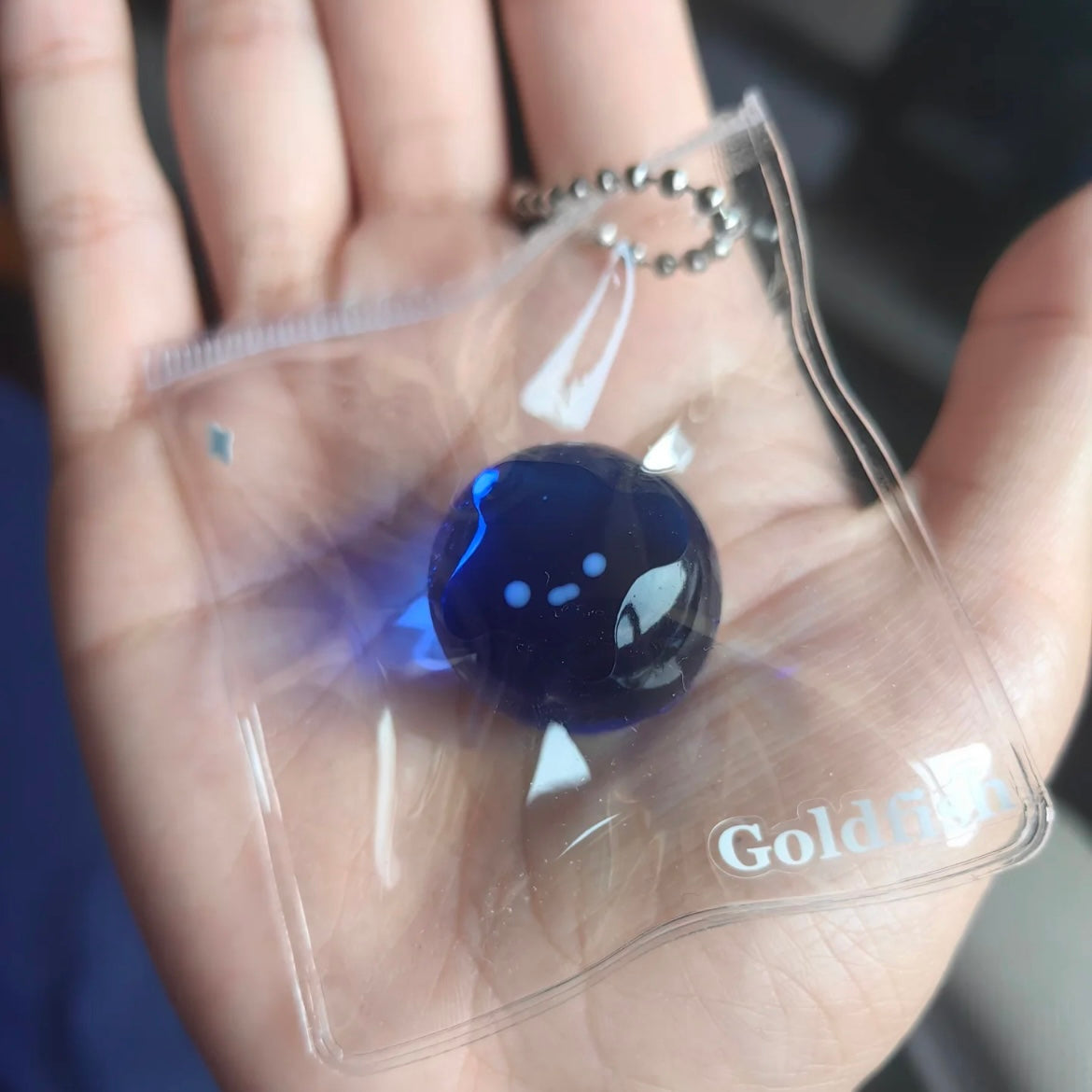 Smiley Ball Keychain Squishy Stress Relief Decompression Toy