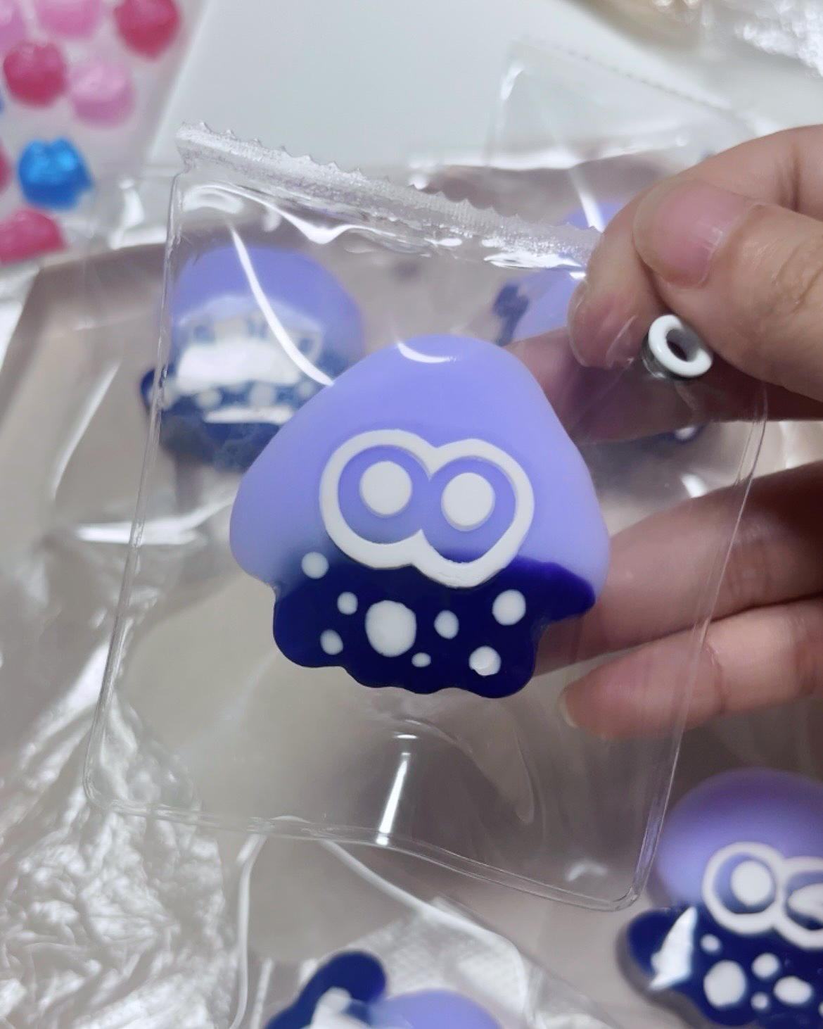 3 Pcs Splatoon Squishy Stress Relief Decompression Toy