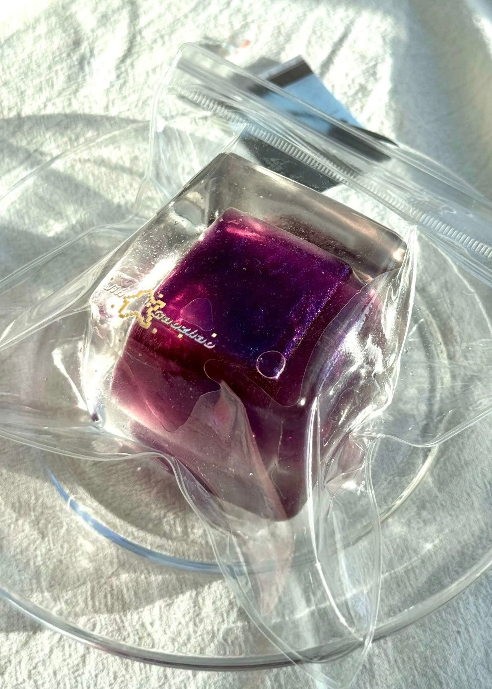 Transparent Cube Squishy Stress Relief Decompression Toy