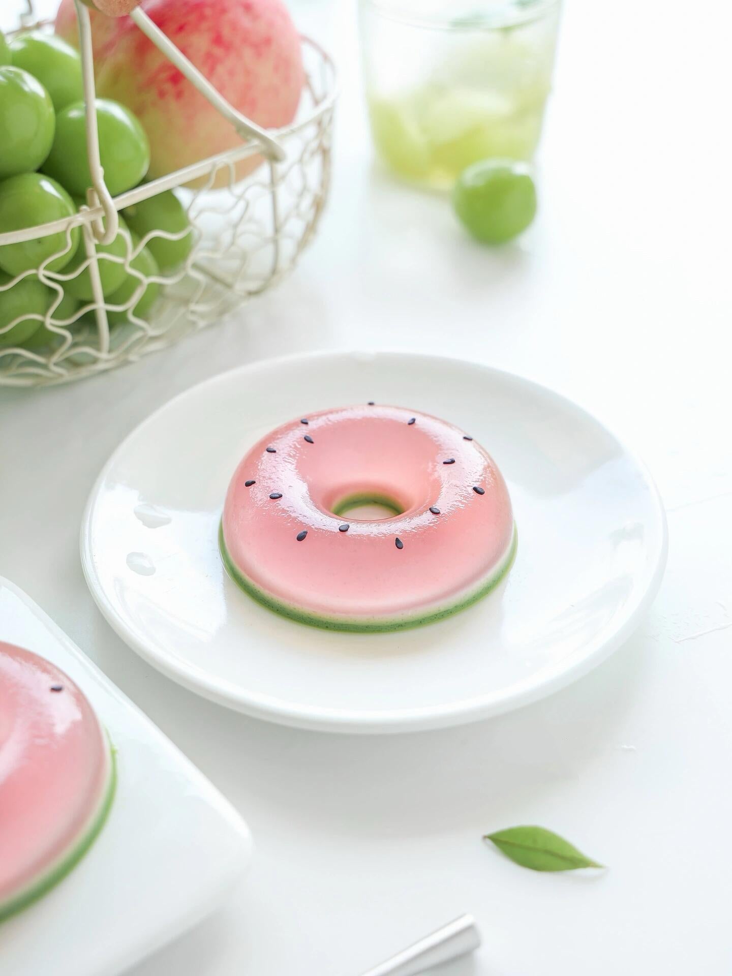 🍩 Watermelon Donuts Squishy Stress Relief Decompression Toy