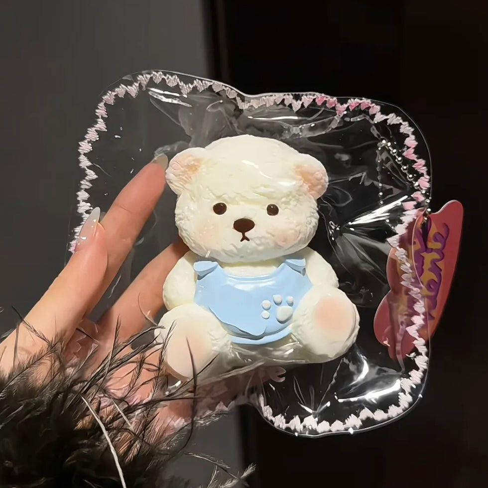 Blue Bear Squishy Stress Relief Decompression Toy