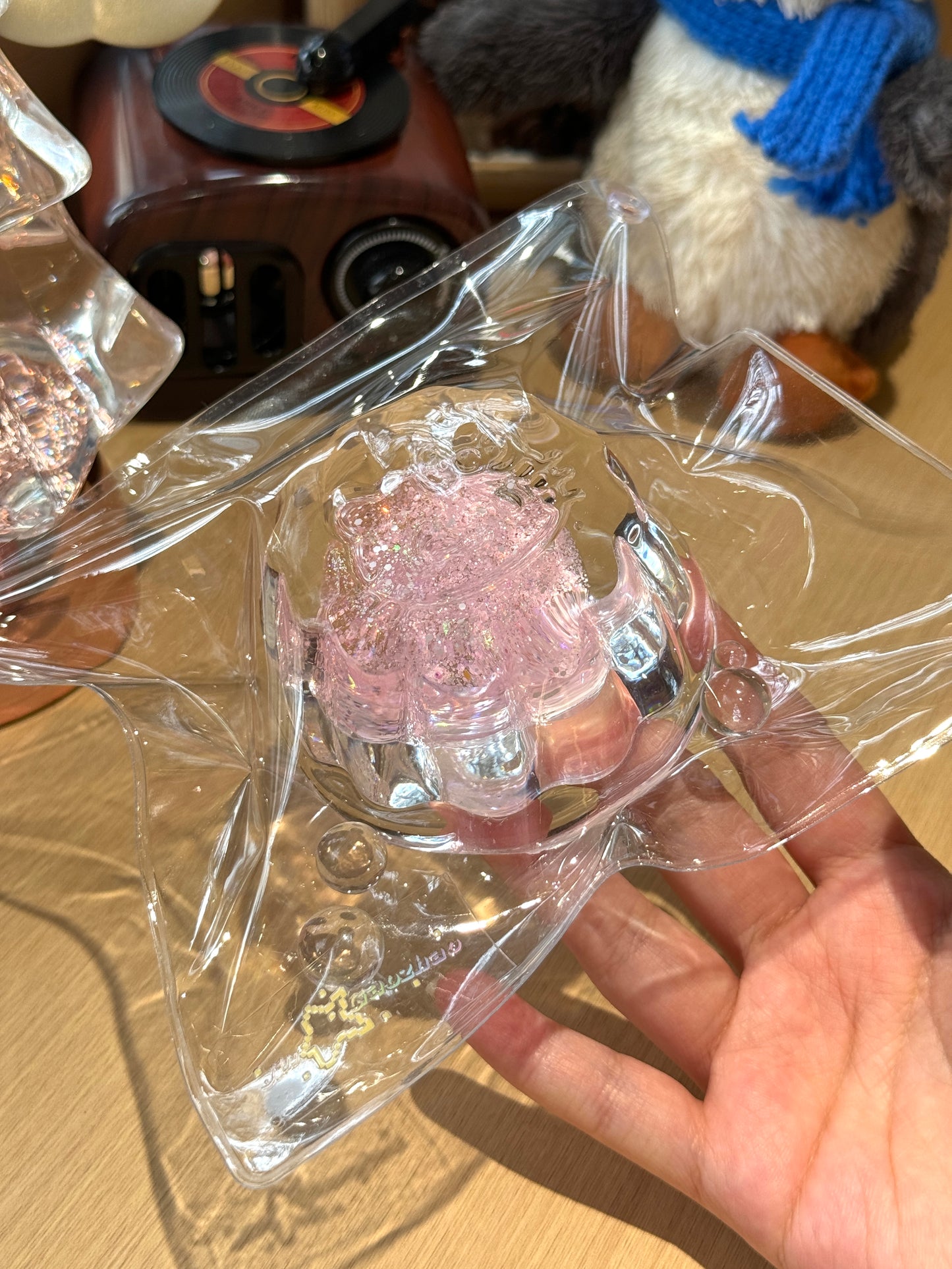 Hello Kitty Pudding Transparent Squishy Stress Relief Decompression Toy