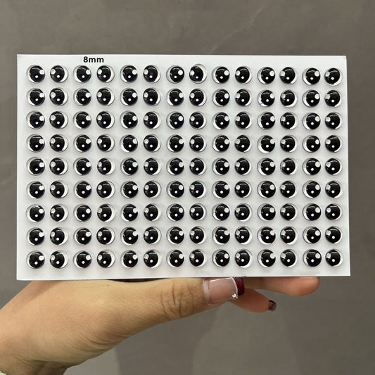 120pcs Strawberry Bear Eyes for Squishy Dolls Yarn Art Sweater