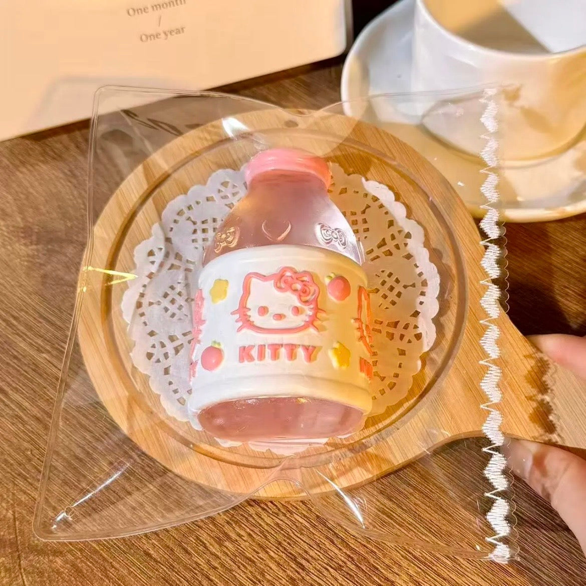 Kitty Water Bottle Squishy Stress Relief Decompression Toy