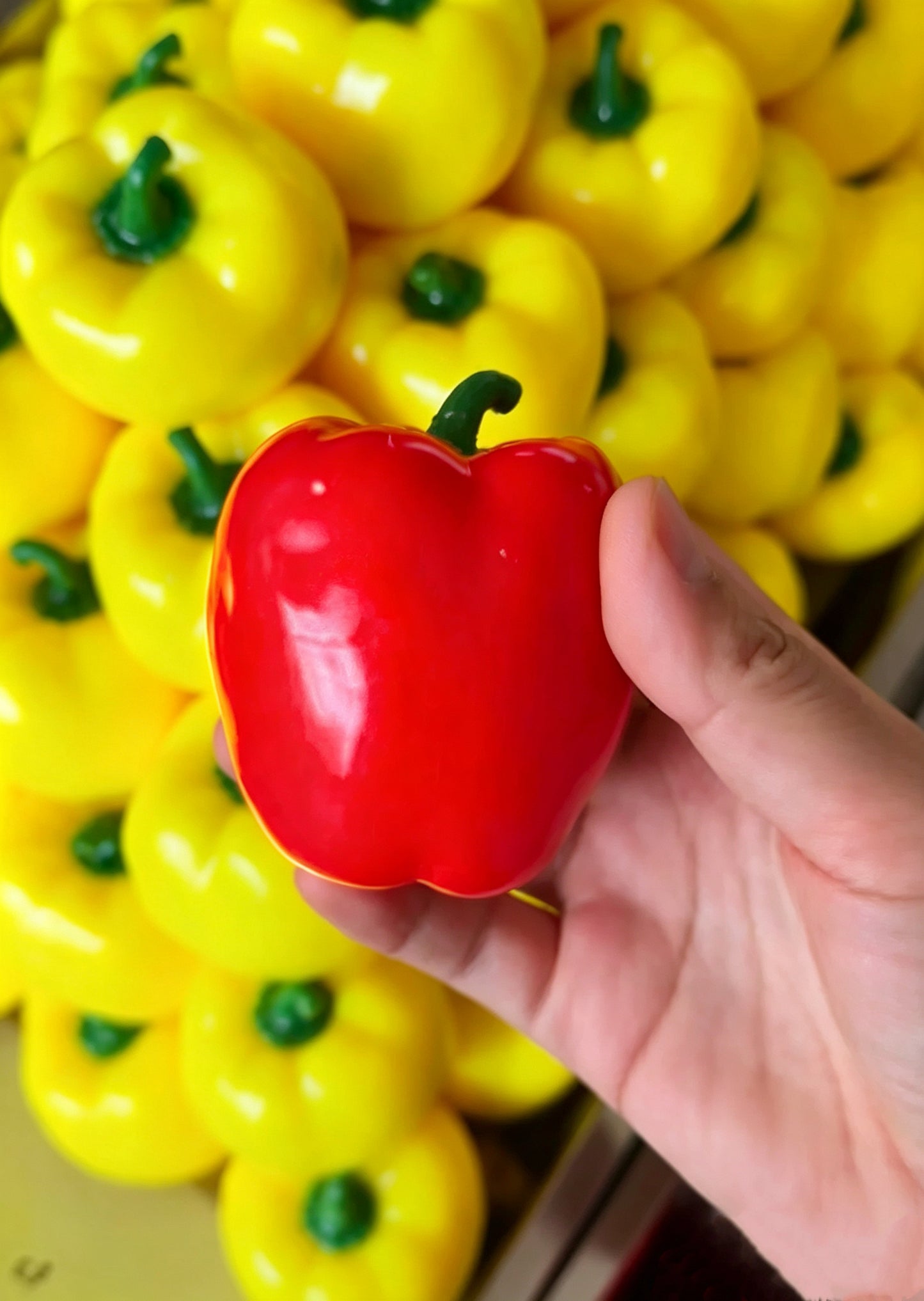 Bell Pepper Stress Ball Squishy