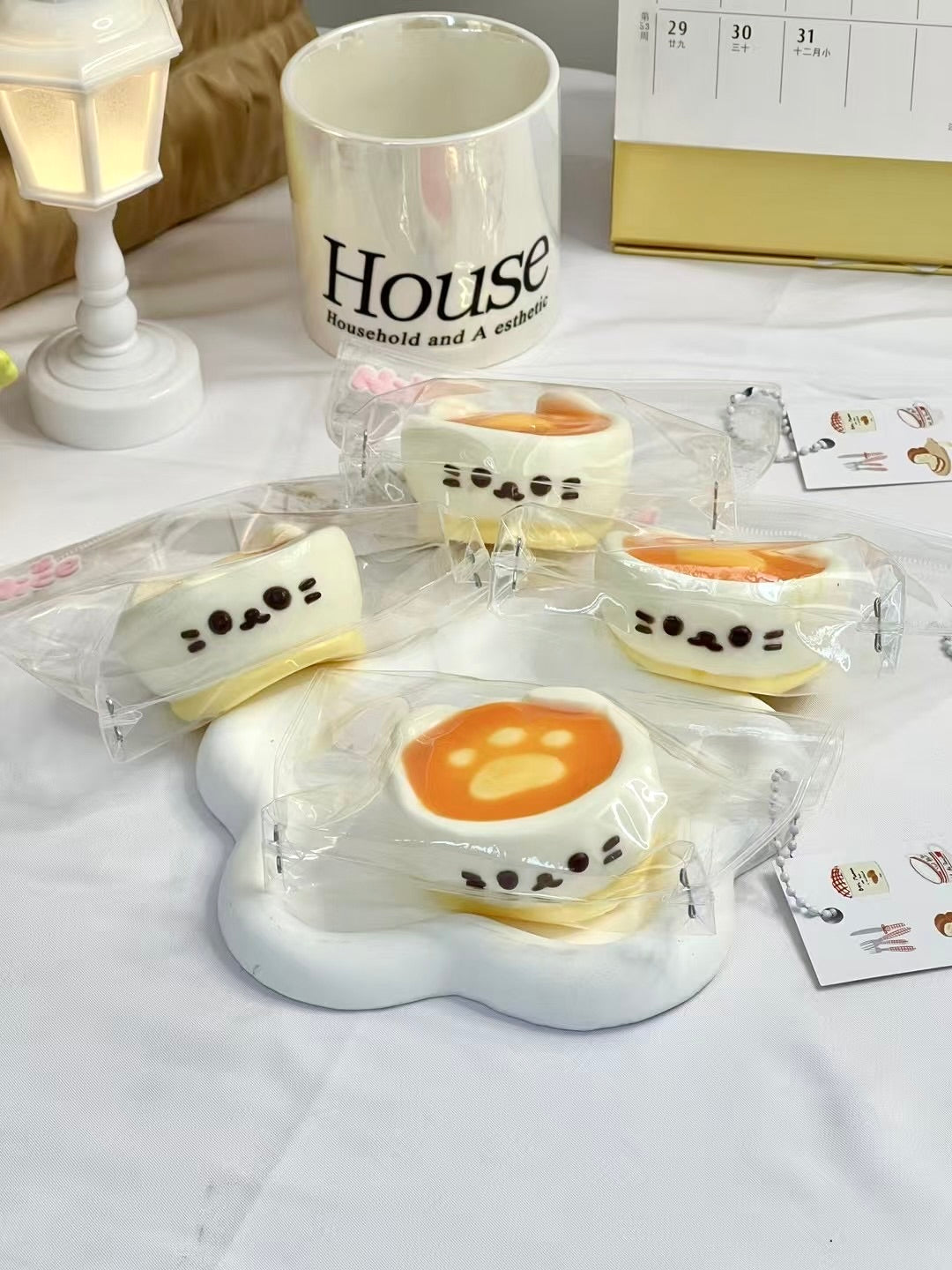 Kitty Coffee Cup Squishy Stress Relief Decompression Toy