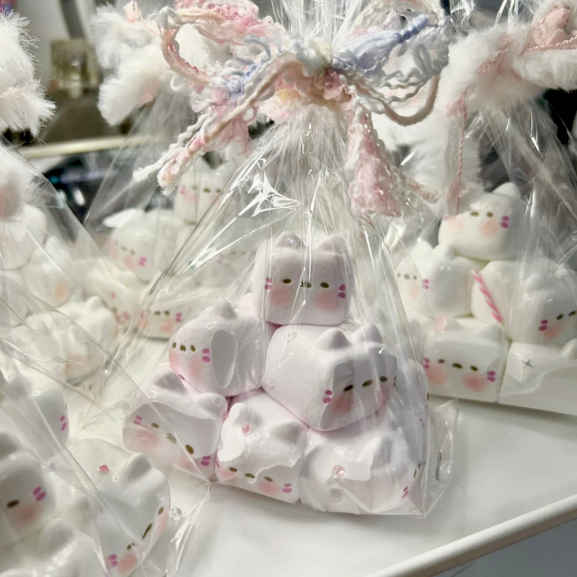 Kitty Marshmallow Bundle Squishy Stress Relief Decompression Toy