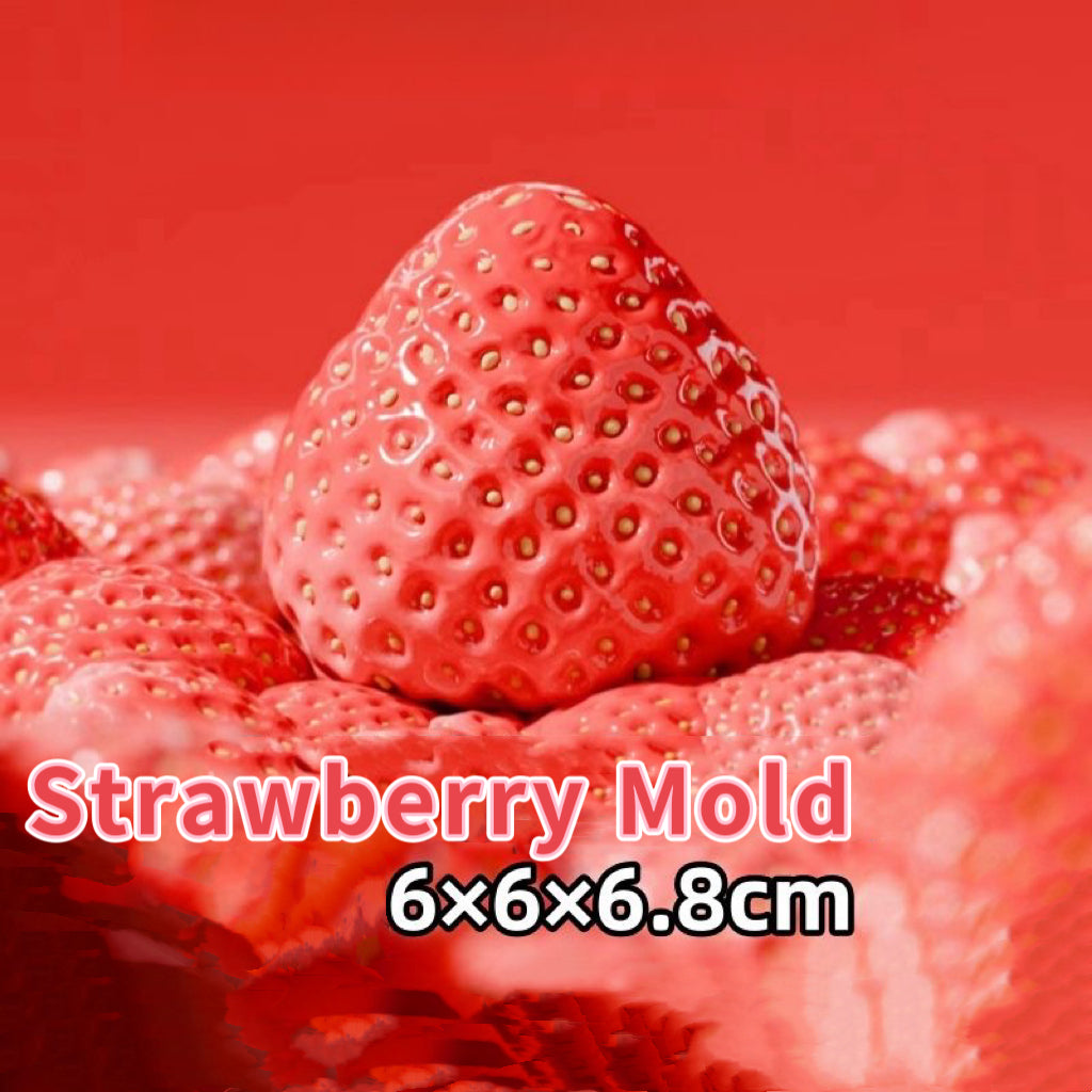 Big Strawberry Silicone Molds
