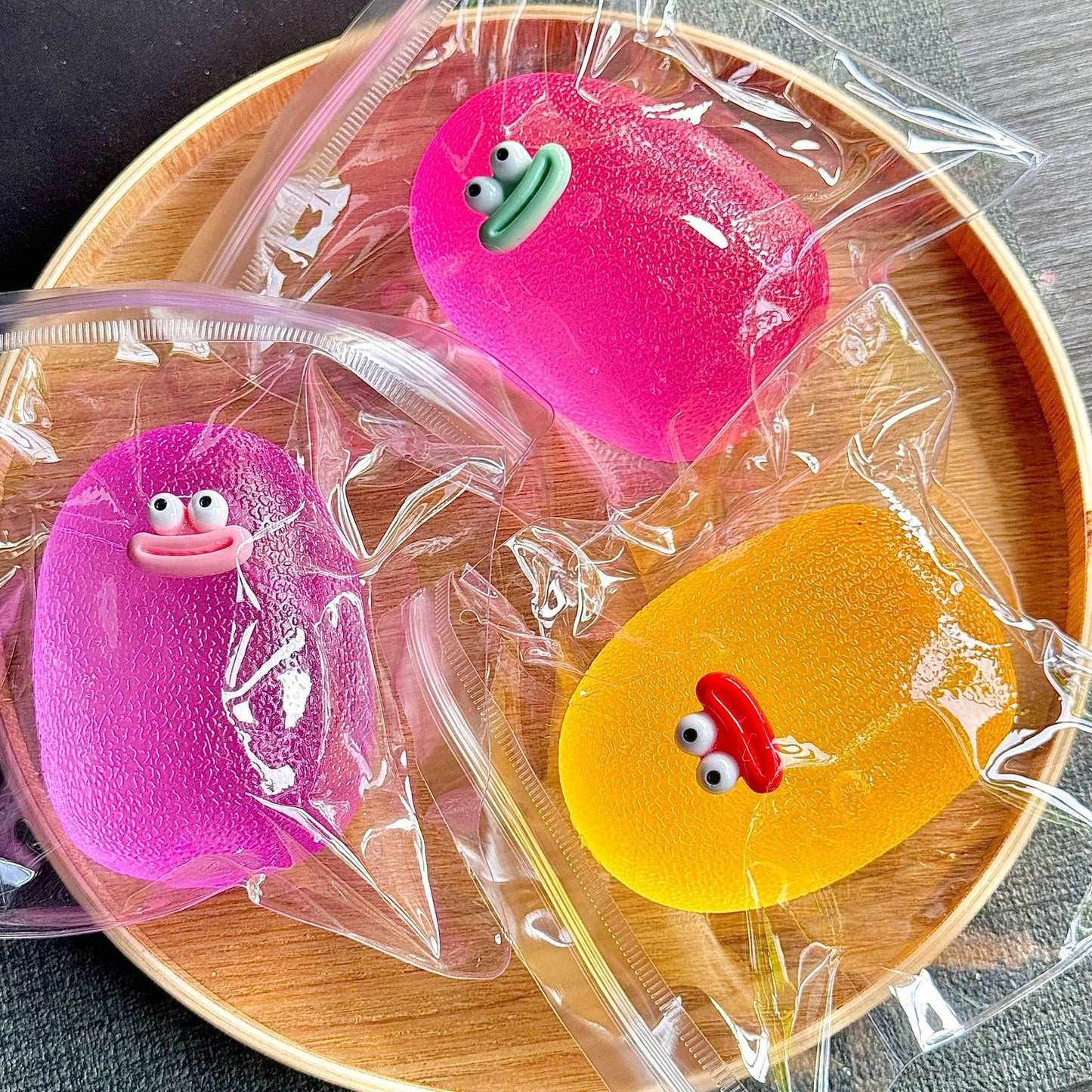Stress Ball Jelly Ball Squishy Stress Relief Decompression Toy