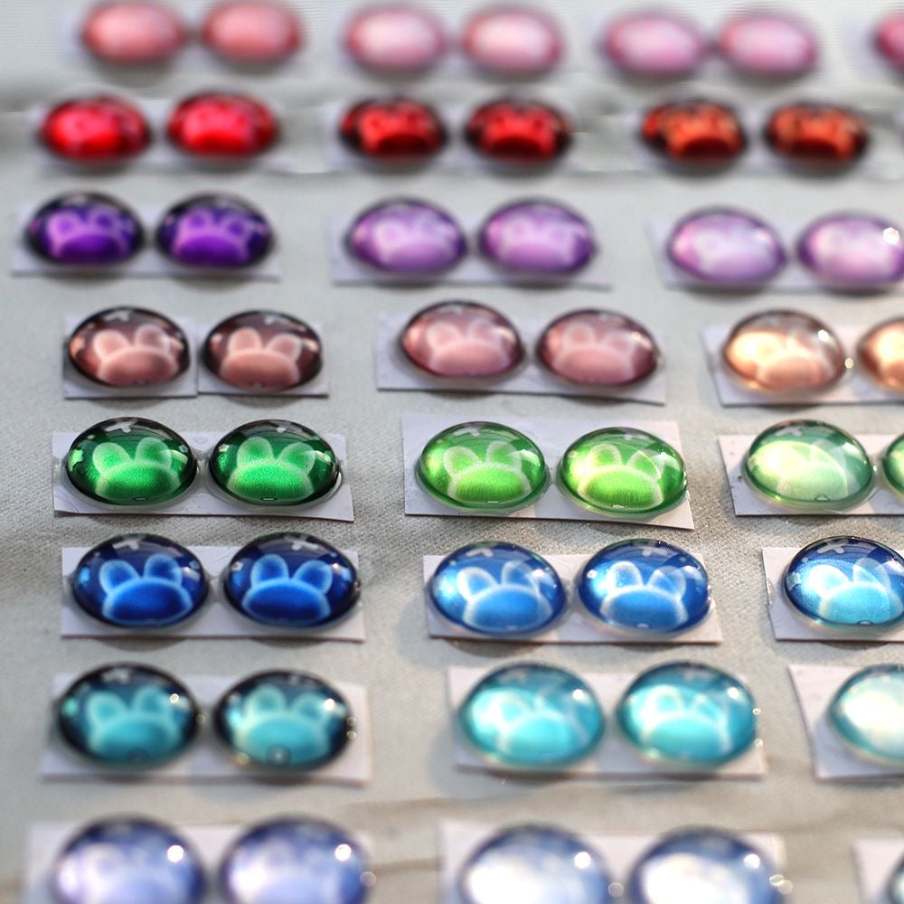 70pcs Artificial Eyes for Squishy Dolls Yarn Art Sweater