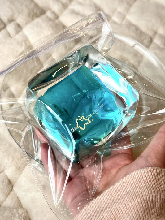 Transparent Cube Squishy Stress Relief Decompression Toy