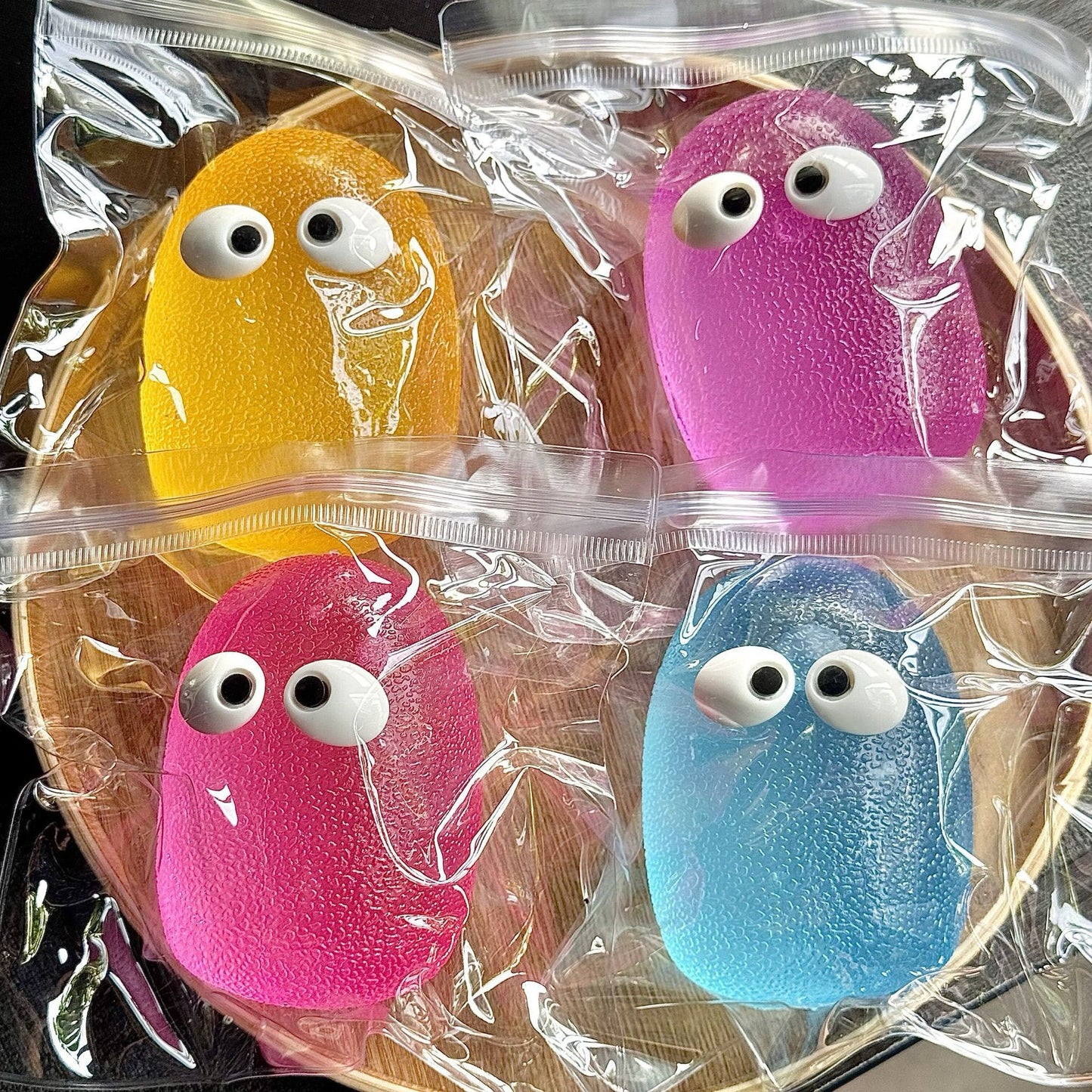 Stress Ball Jelly Ball Squishy Stress Relief Decompression Toy