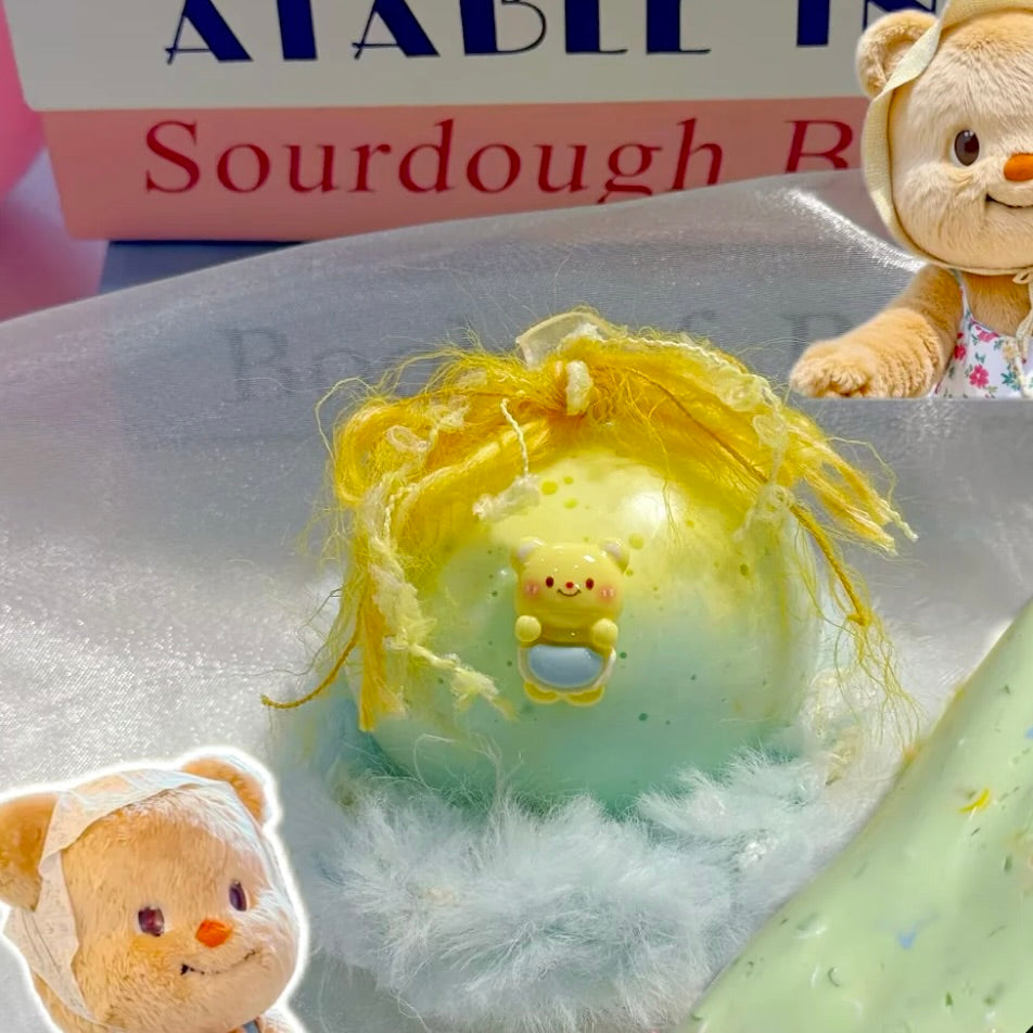 Butter Bear Stress Ball Soft Clay Filling Squishy Stress Relief Decompression Toy