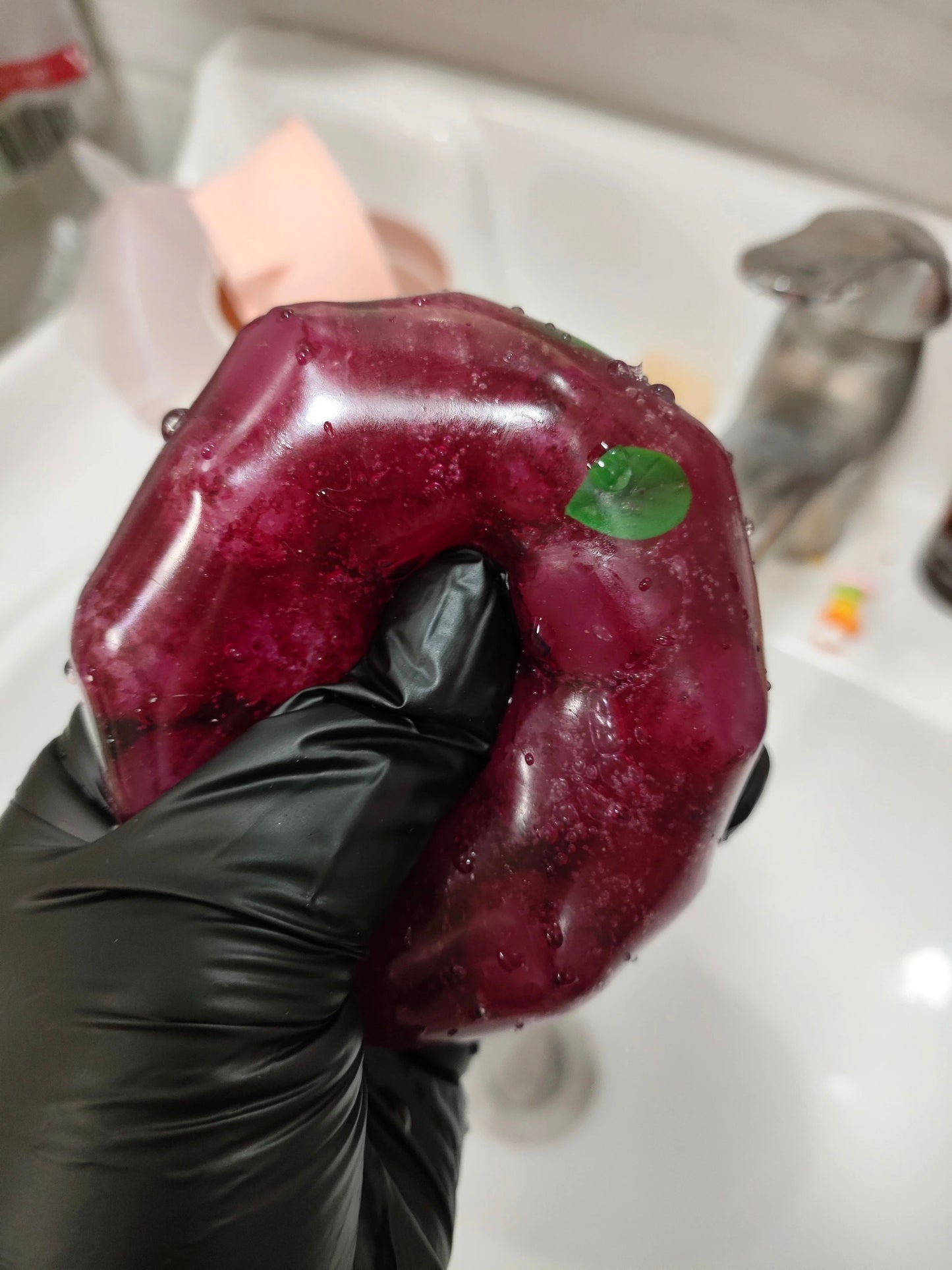 Bayberry Wax Berry Stress Water Ball Squishy Stress Relief Decompression Toy