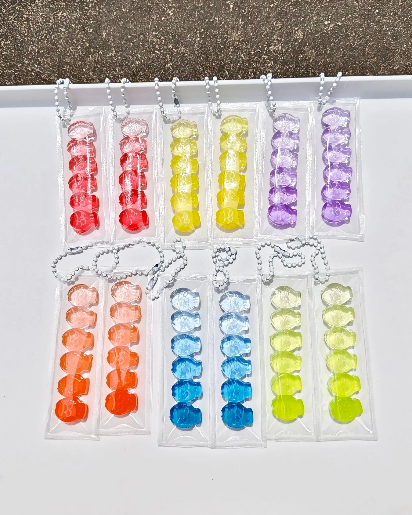 Translucent Taiyaky Squishy Stress Relief Decompression Toy