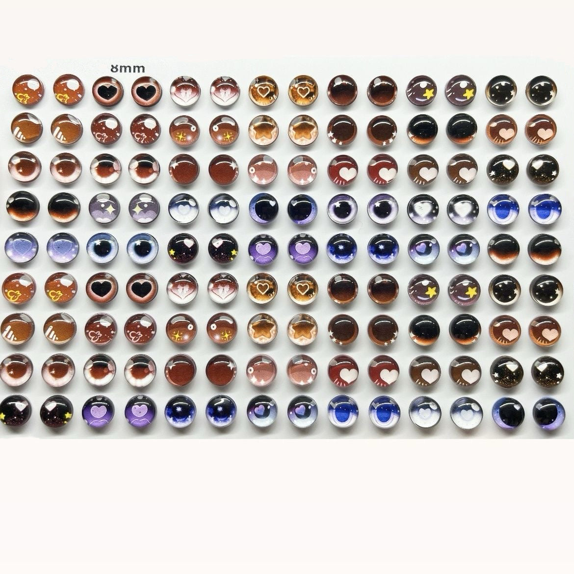 120pcs Artificial Eyes for Squishy Dolls Yarn Art Sweater