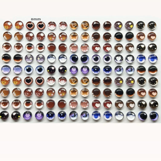120pcs Artificial Eyes for Squishy Dolls Yarn Art Sweater