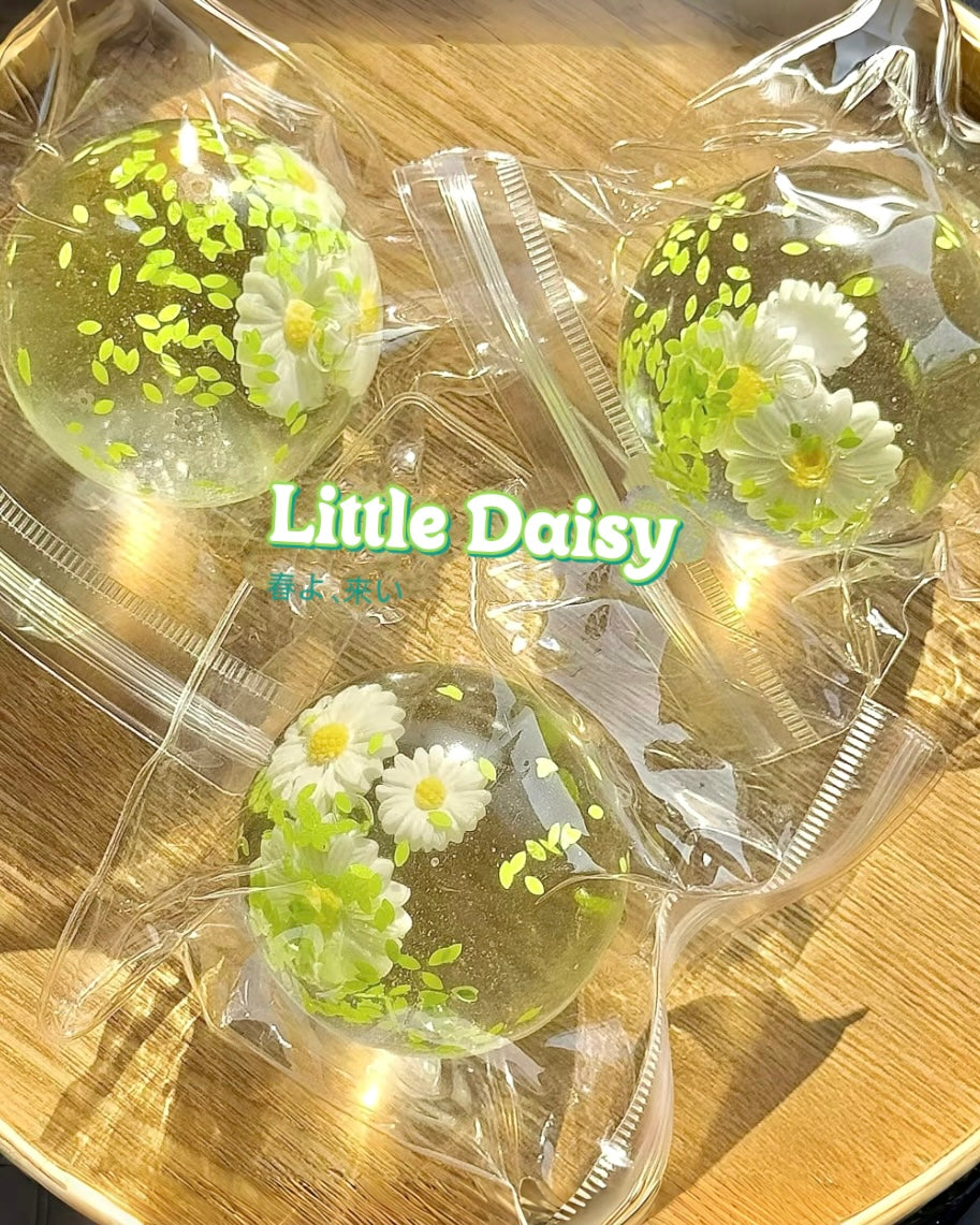 Little Daisy Stress Ball Coconut Oil Squishy Stress Relief Decompression Toy
