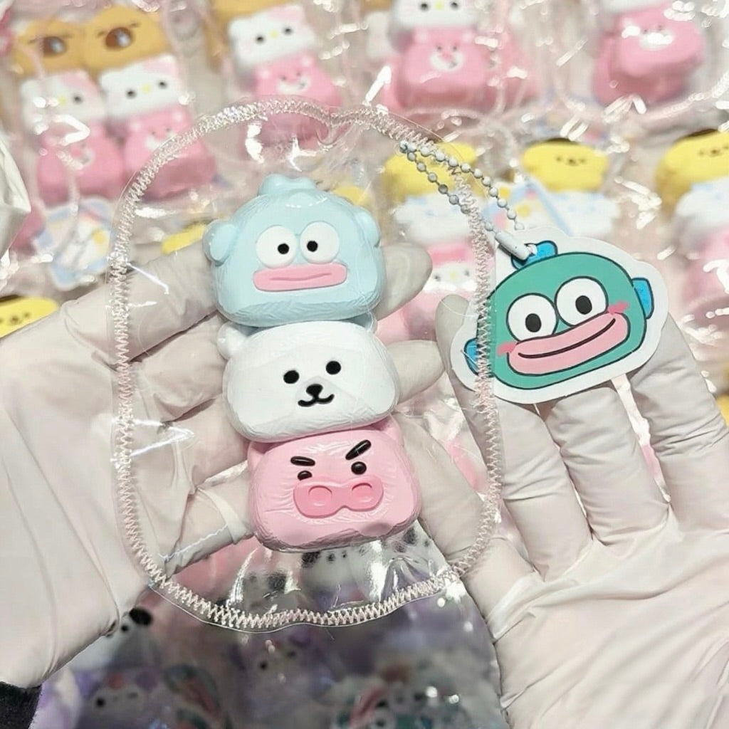 Cartoon Characters Squishy Stress Relief Decompression Toy