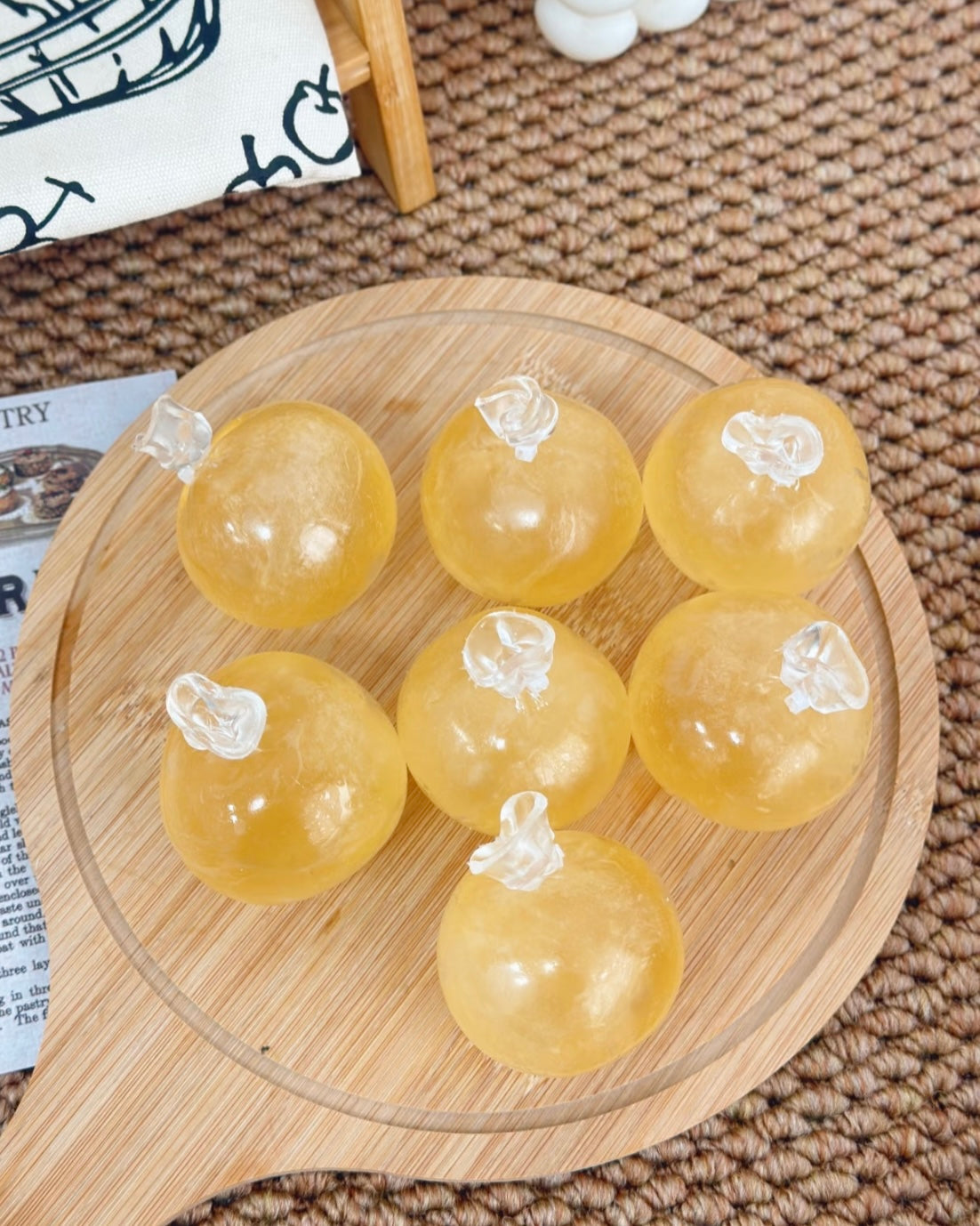 Stress Ball Coconuts Oil Squishy Stress Relief Decompression Toy