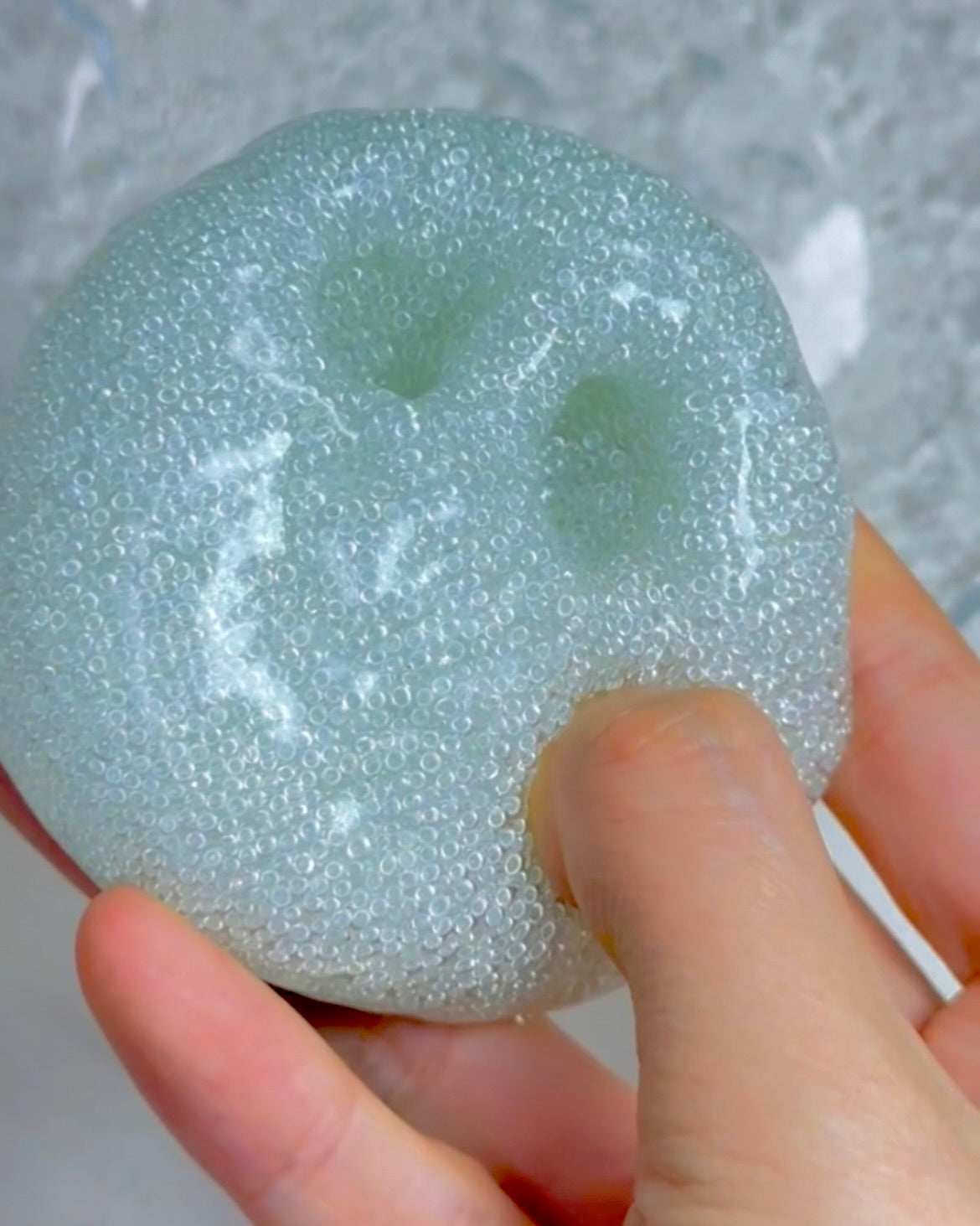 Stress Ball Beads Filling Squishy Stress Relief Decompression Toy