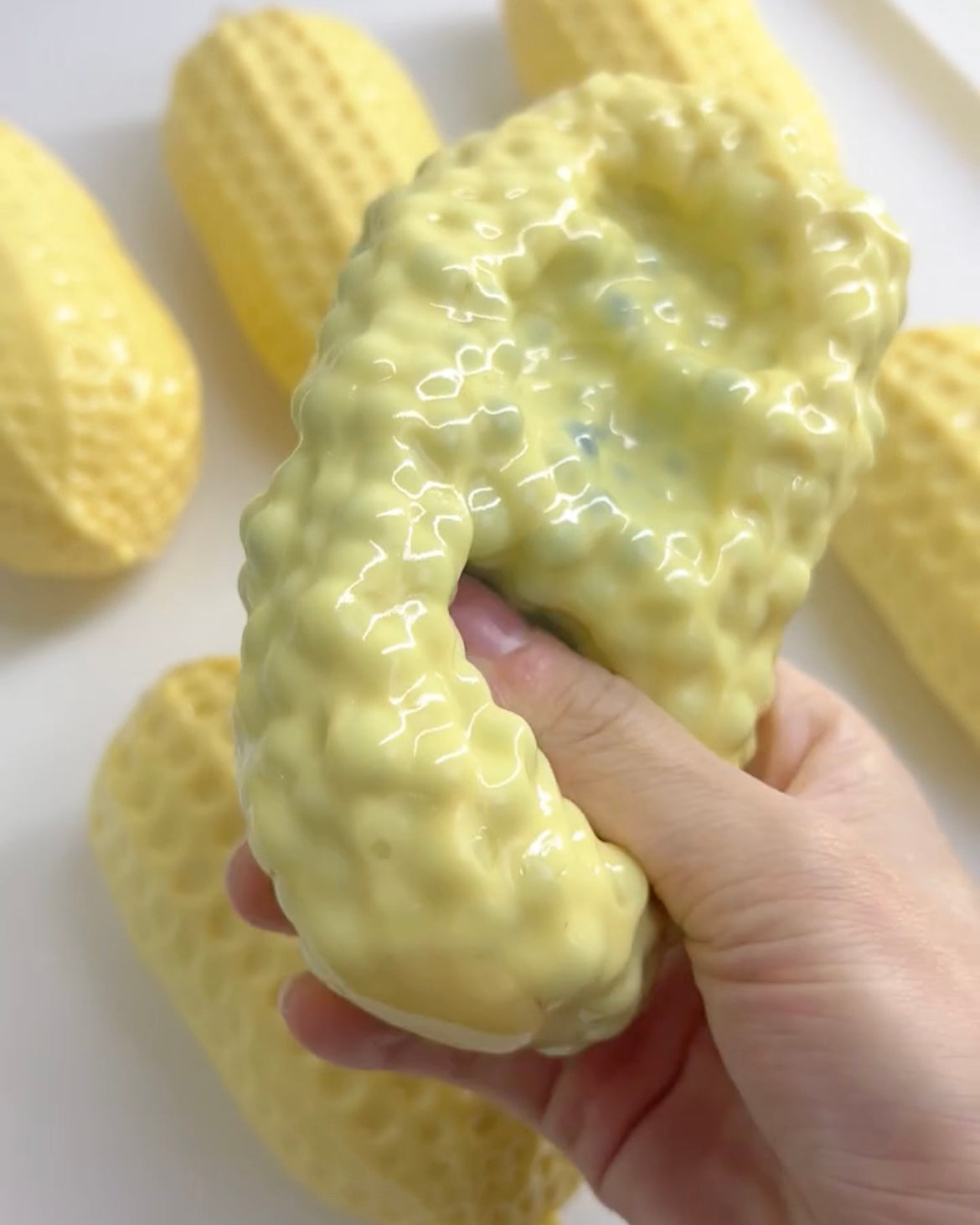 Peanut Stress Ball Squishy Stress Relief Decompression Toy