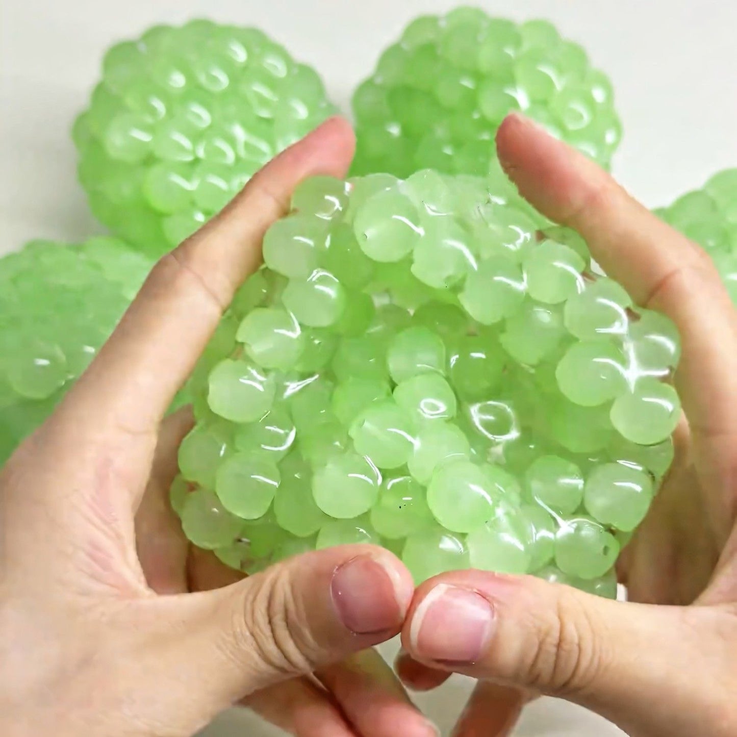 Stress Ball Beads Squishy Stress Relief Decompression Toy