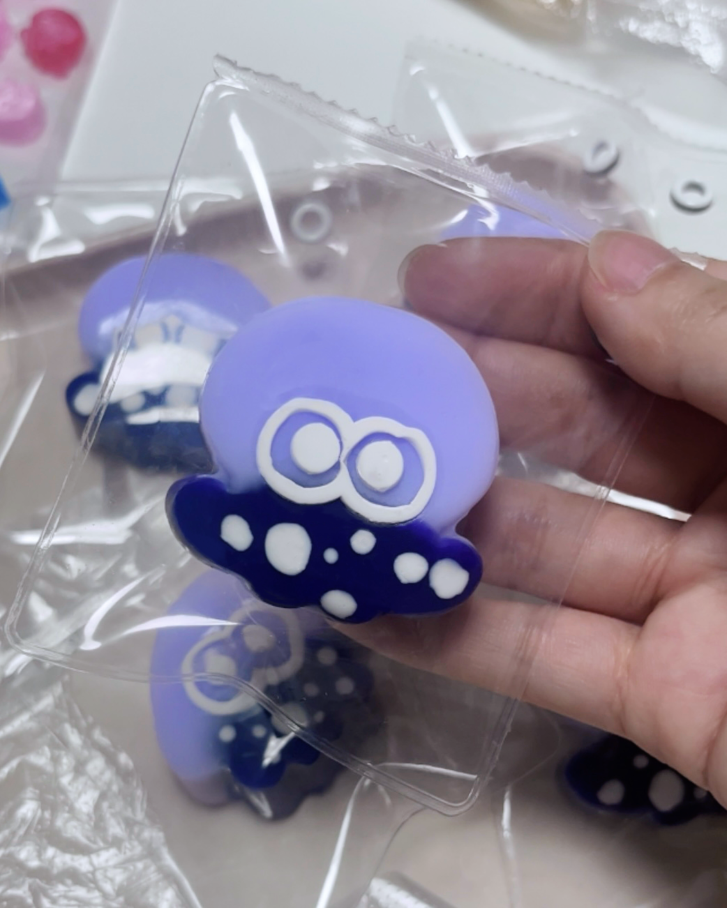 3 Pcs Splatoon Squishy Stress Relief Decompression Toy