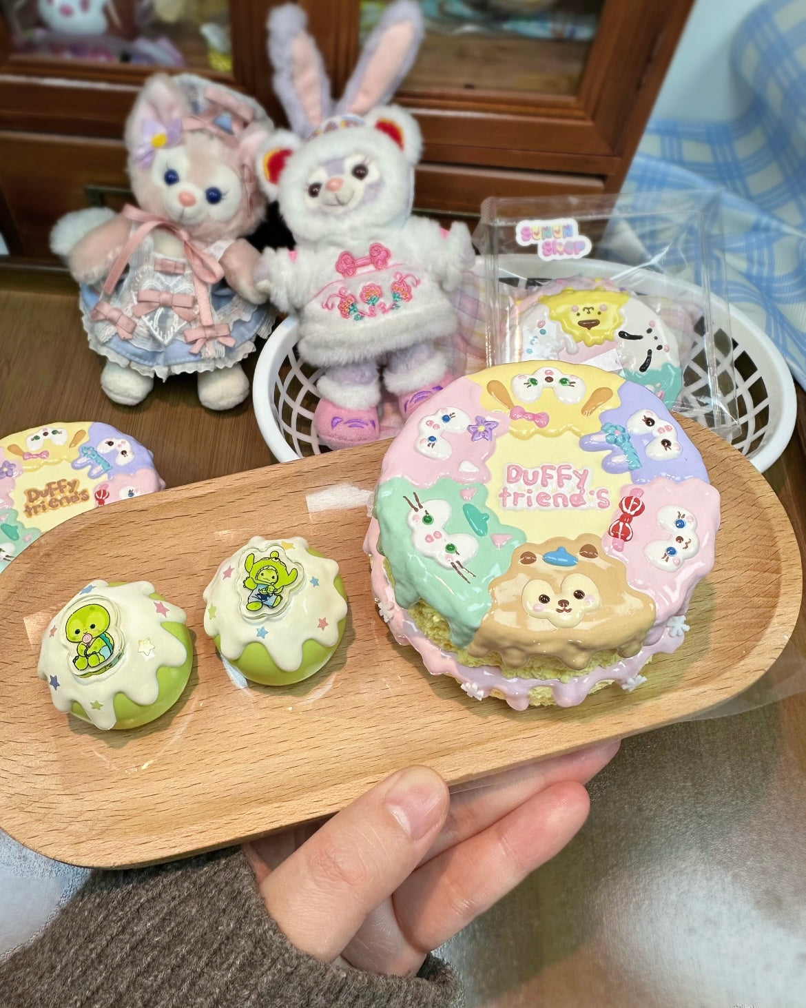 Birthday Cake Handdraw Squishy Stress Relief Toy