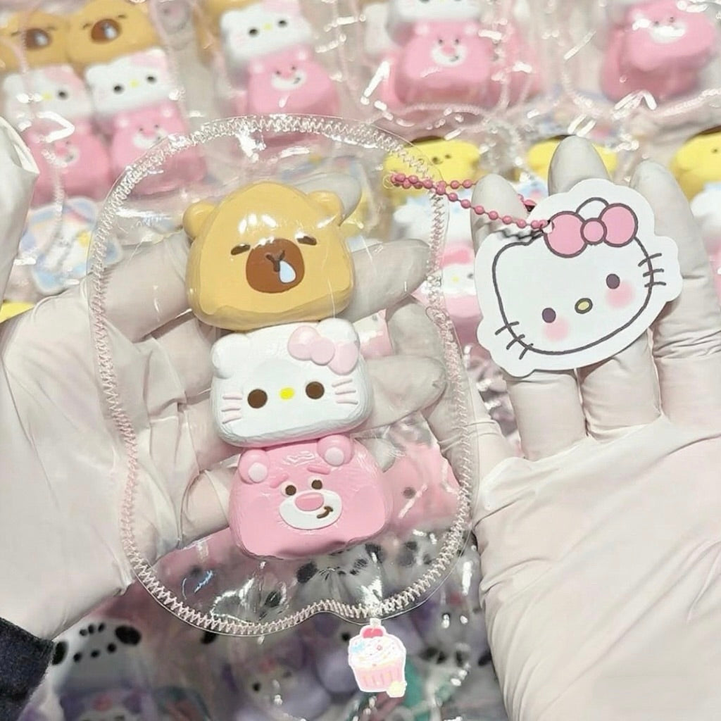 Cartoon Characters Squishy Stress Relief Decompression Toy