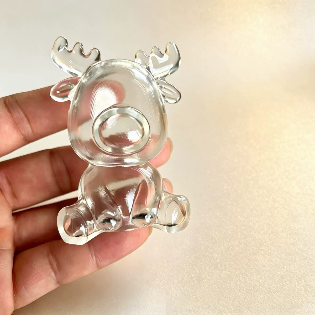 Christmas Elk Stress Ball Skin w/ Plug