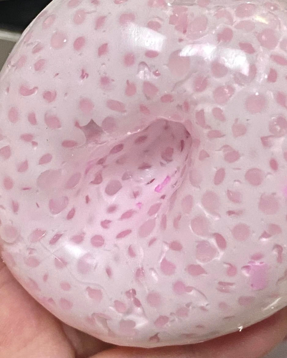 Stress Ball Dual-color Squishy Stress Relief Decompression Toy