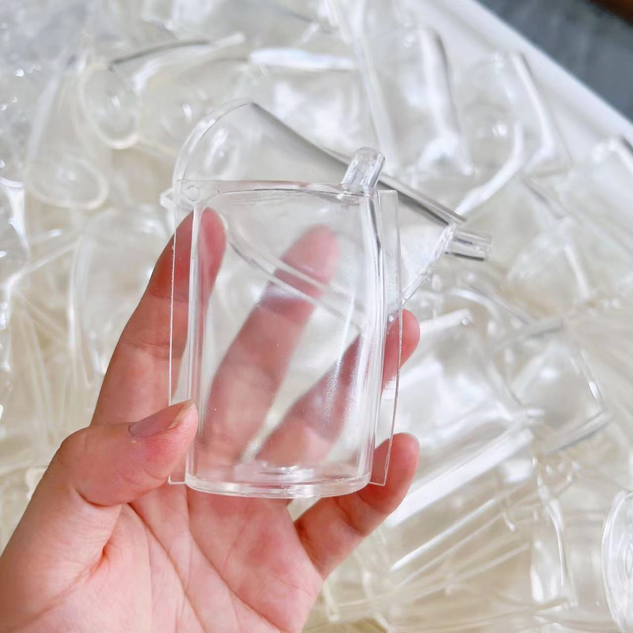 Straw Paper Container Stress Ball Skin