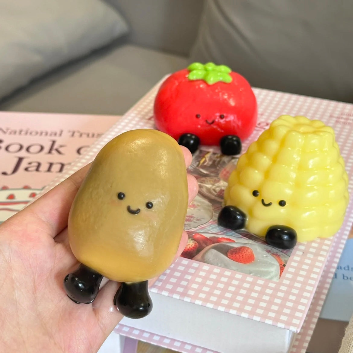 JC Corn JC Tomato Mold Silicone Squishy Mold